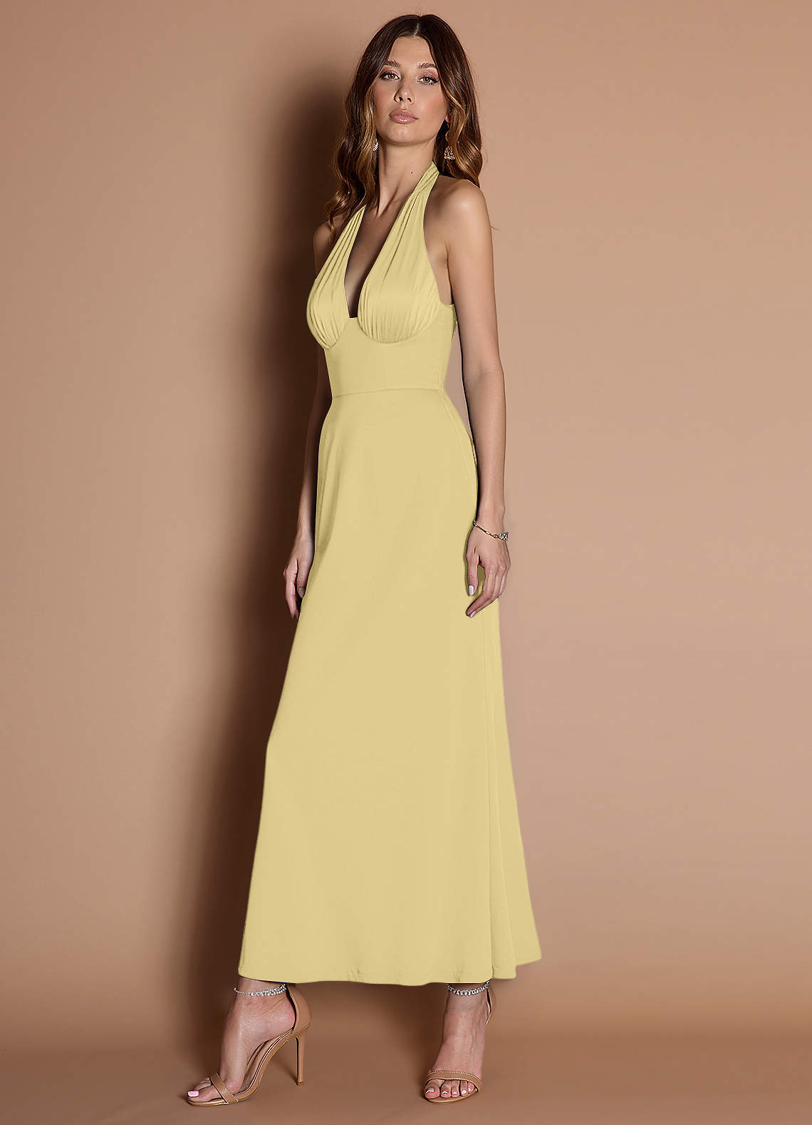 Zephyra Mocha Coco Mermaid Dress Ready to Ship | Azazie