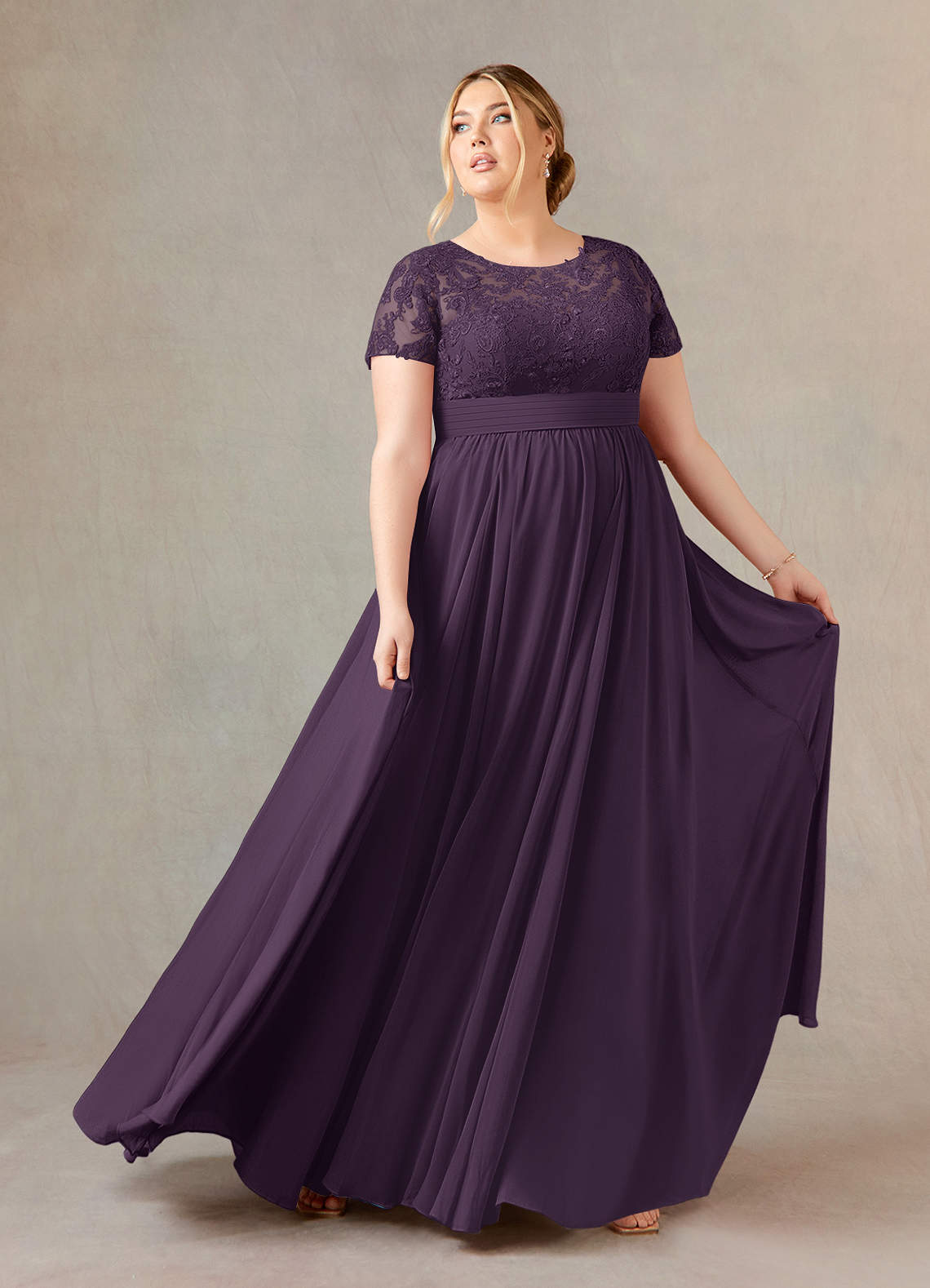 plum chiffon maxi dress ASOS DESIGN chiffon high halter neck maxi dress in plum