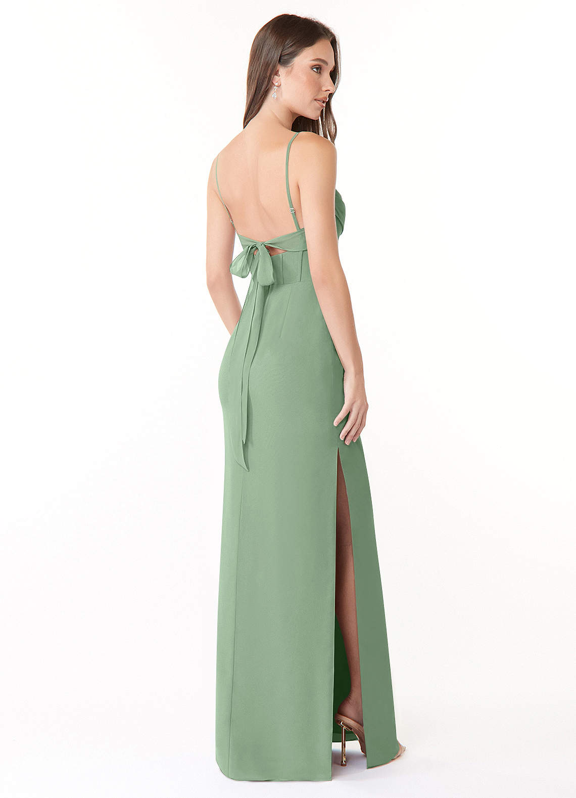 Azazie Mai Matcha Chiffon Bridesmaid Dresses | Azazie Azazie Mai Matcha Chiffon Bridesmaid Dresses | Azazie