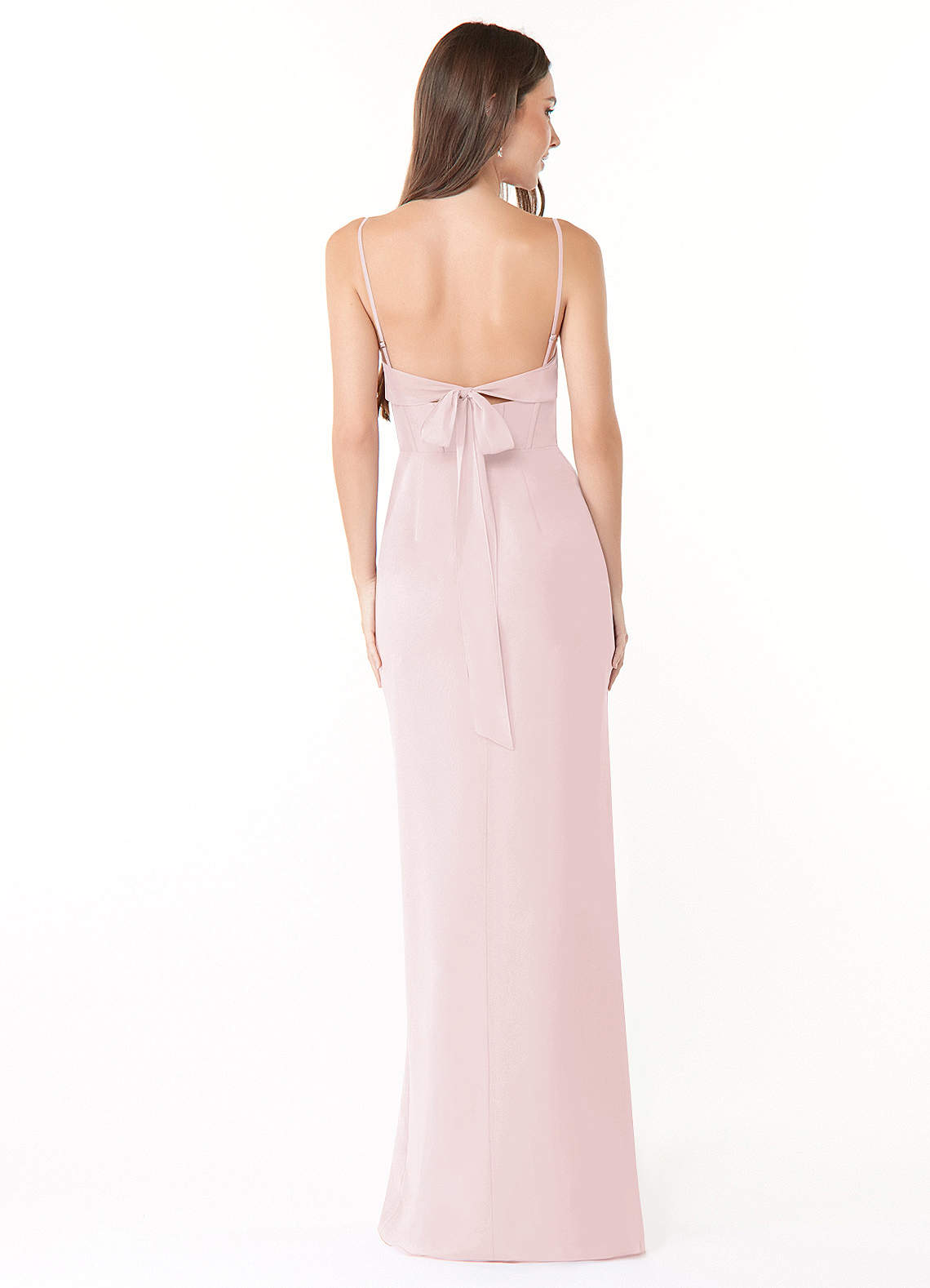 Azazie Mai Blushing Pink Bridesmaid Dresses Azazie