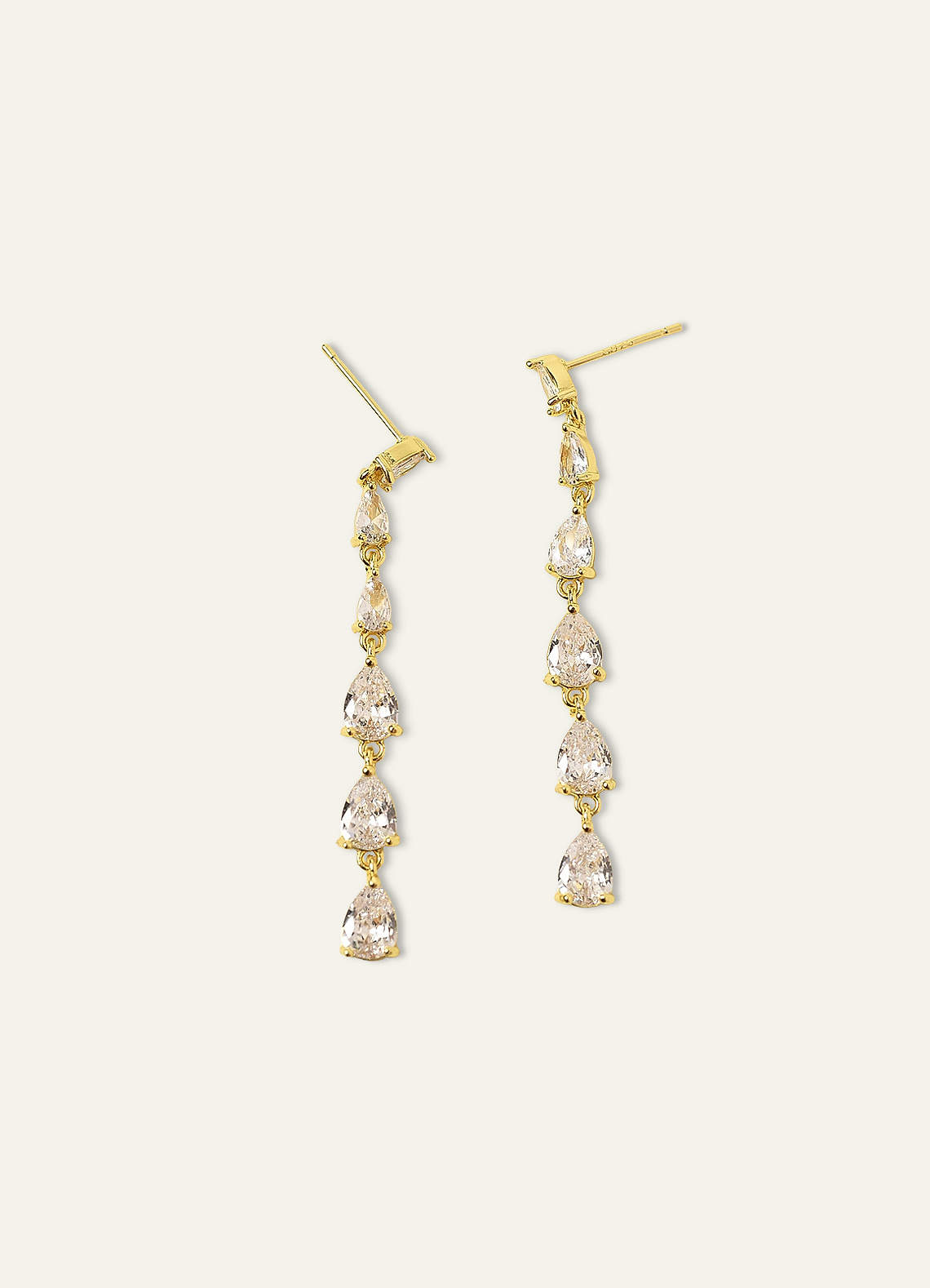 front 3-Pack Bold Beauty Drop Earrings