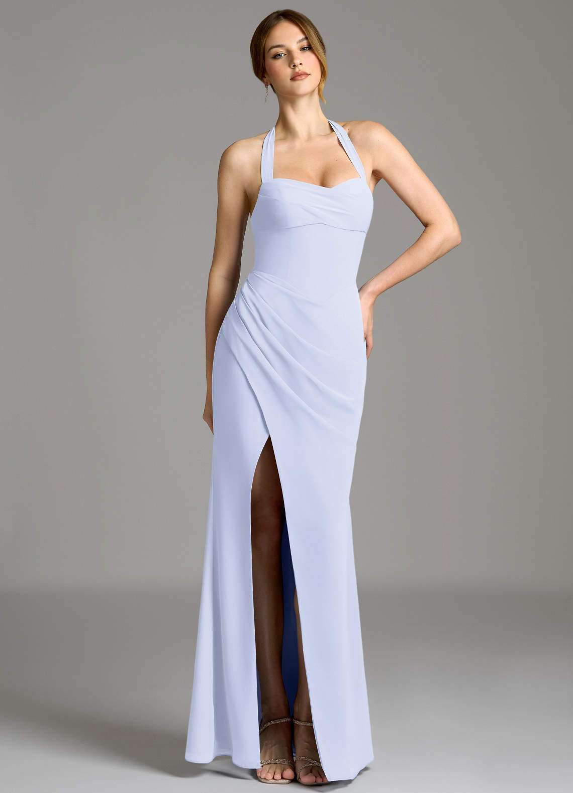 sachin and babi light blue dress Grace Cable Knit Mini Dress