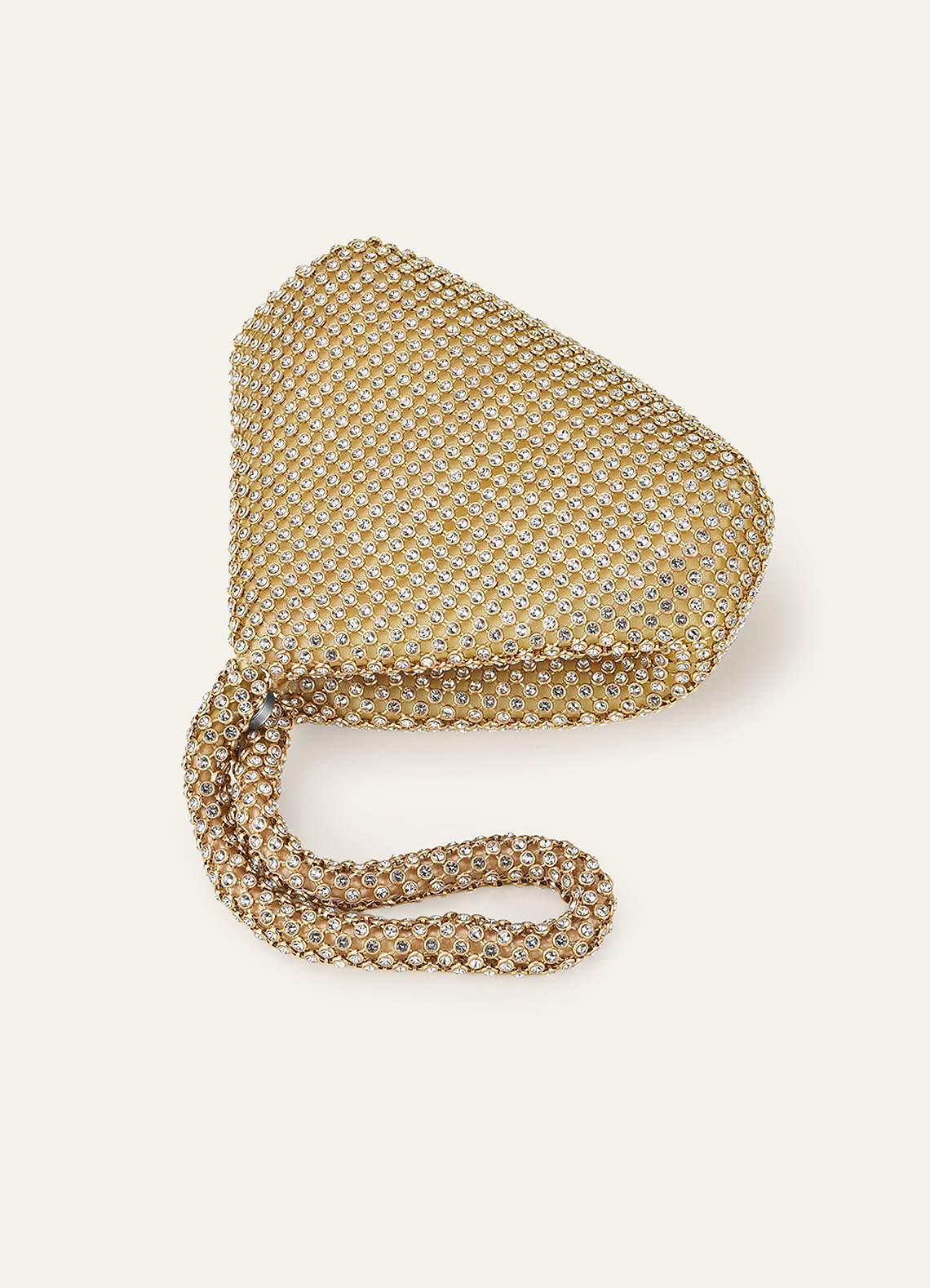 front Rhinestone Embellished Mini Handbag