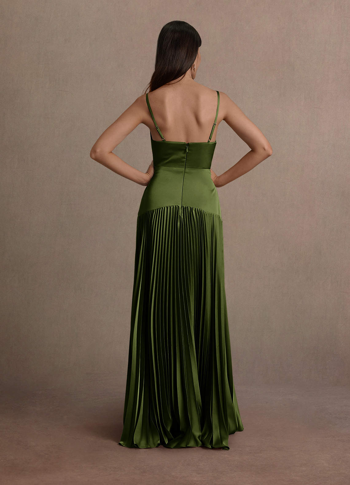 green emerald velvet dress Here To Flirt Drop Waist Ruffled Skater Dress main image 1