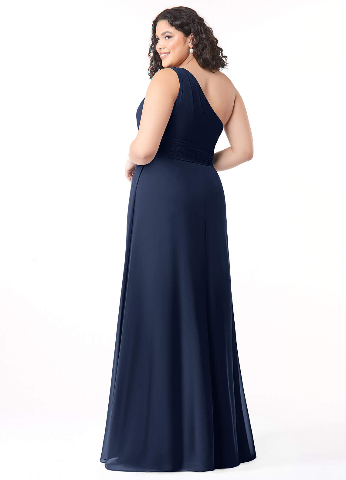 charcoal blue bridesmaid dresses Cheap Dusty Blue Hot Sale Simple Long Beach Summer Bridesmaid Dresses –  SposaBridal main image 1