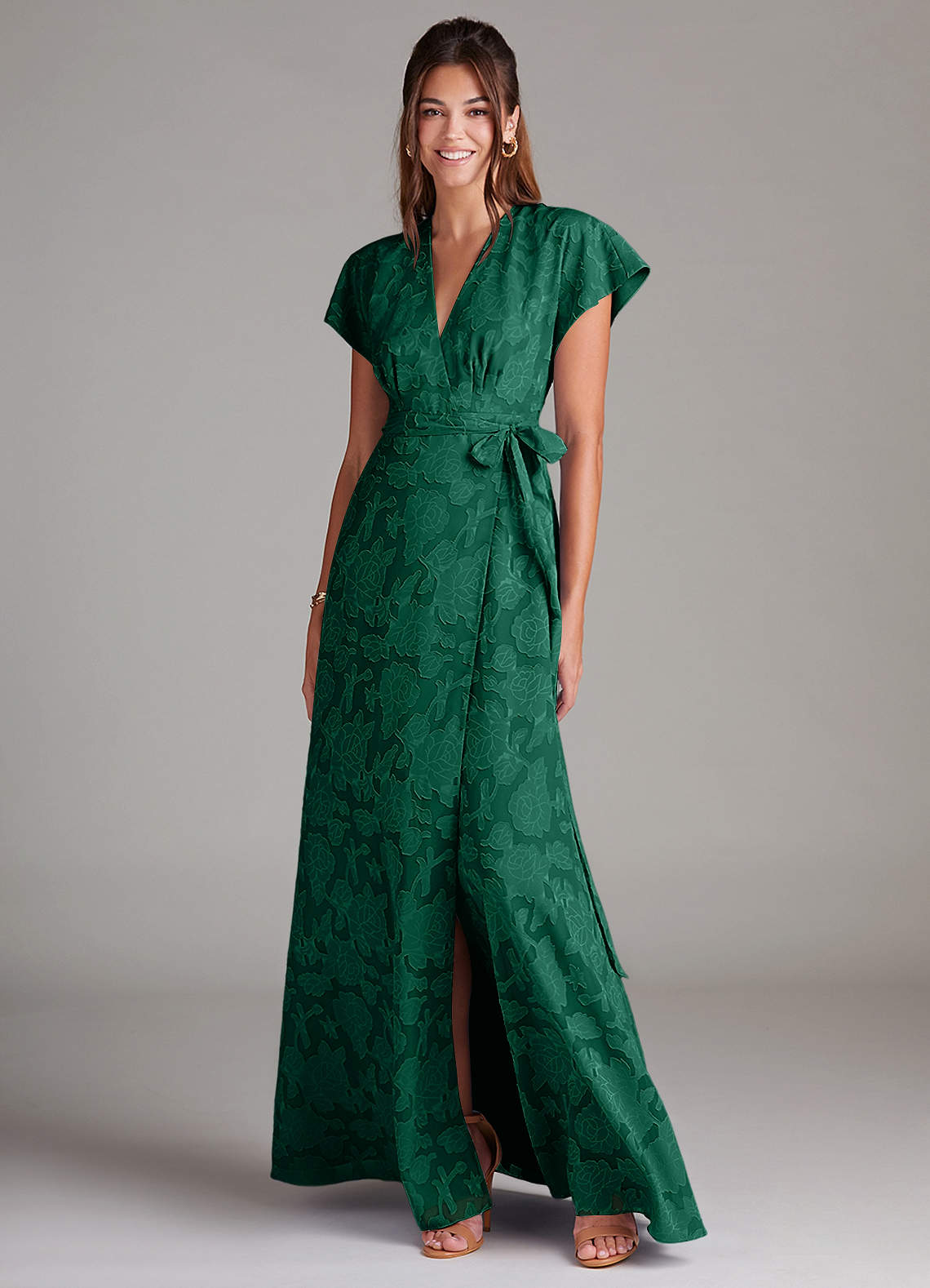 slim fit dress slacks Emerald Green Long Sleeve Satin Dress  Shopbrandnewyou