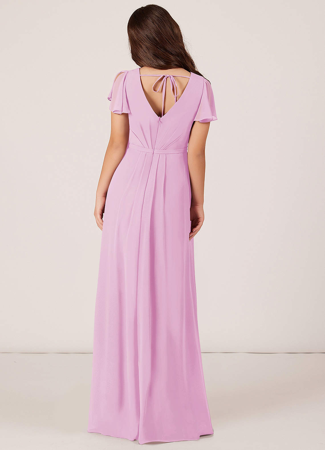 Azazie Peony Junior Bridesmaid Dress in Candy Pink | Azazie
