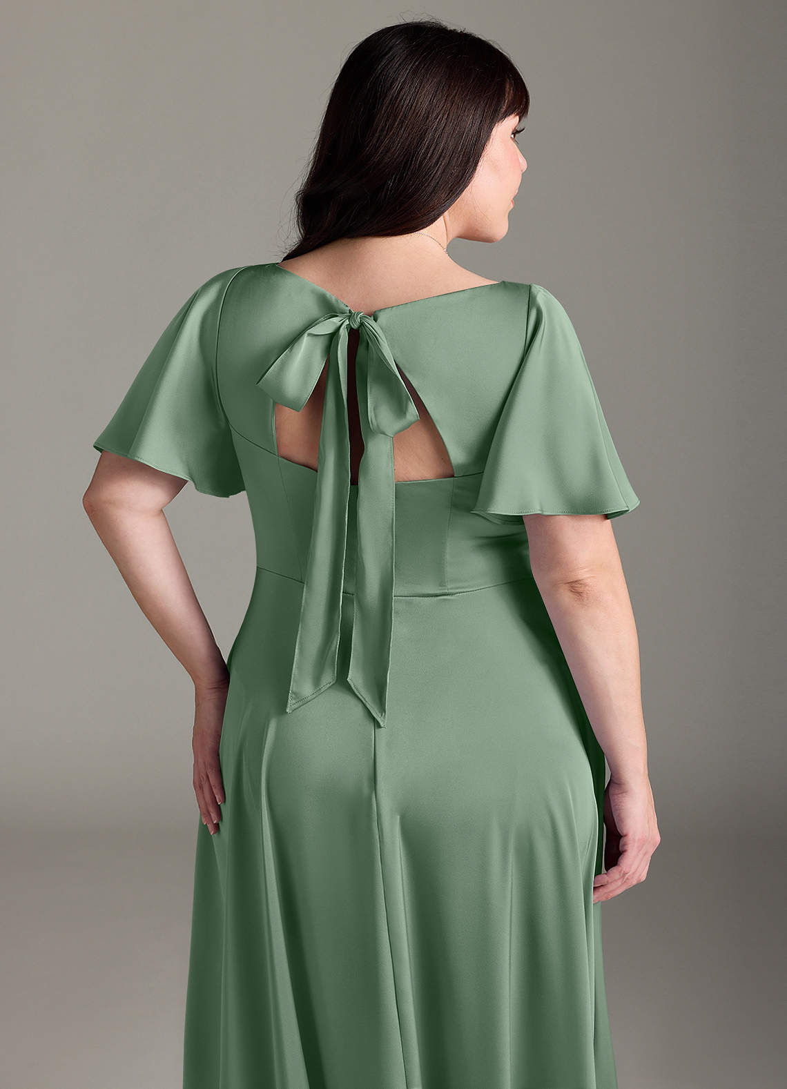 azazie matcha bridesmaid dress Azazie Zeya