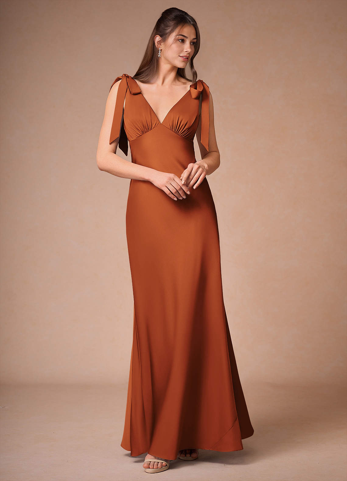 Maxi jurk Rosalba Kruid image1