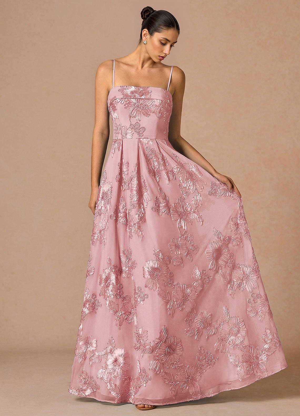 Evangeline Pink Maxi Dress | Azazie Evangeline Pink Maxi Dress | Azazie
