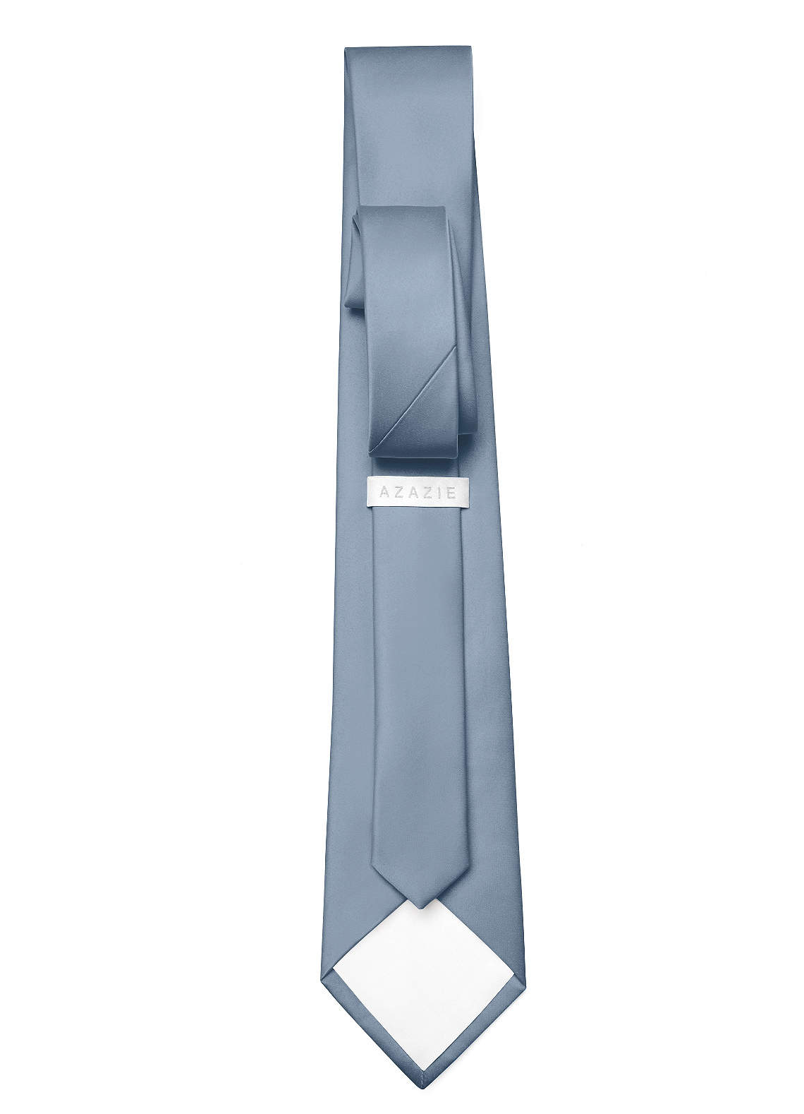 front Matte Satin Wide Tie