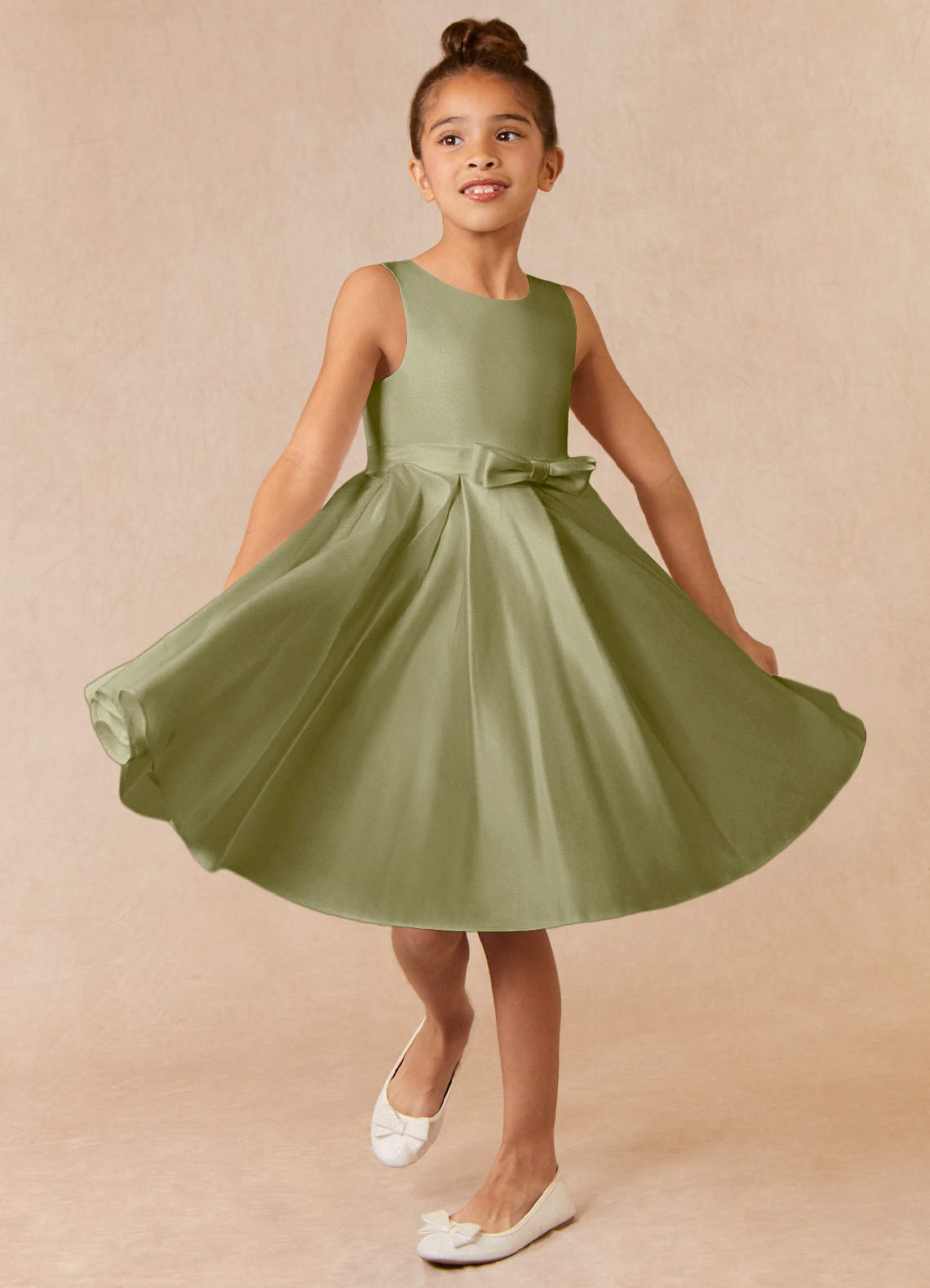 emerald knee length dress Charming Dark Green Tulle Knee Length Short Sleeves Party Dress, Green –  Cutedressy main image 1