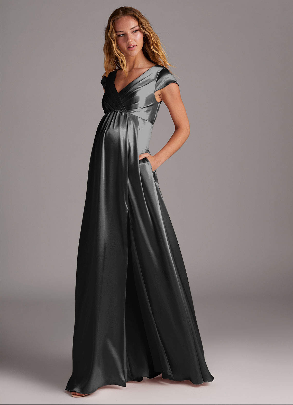 pink glitter prom dress Gradient Long Sleeve Rhinestones Mermaid Size:AU 12 (US 8) Daphne - T1Ep7 Bridgerton shejishi