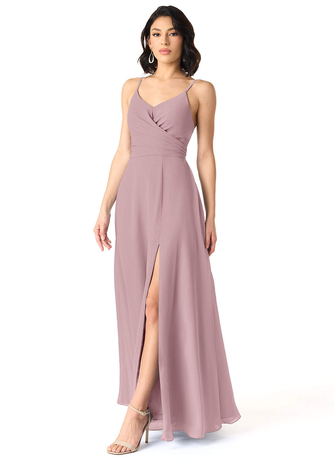 Azazie Citrina Dusty Rose Bridesmaid Dresses Azazie CA