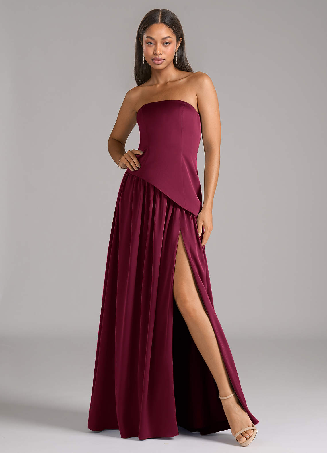 gray velvet bridesmaid dresses A-Line V-Neck Short Sleeves Dresses, Steel_Grey These dresses are a Style_Jacqueline SUTTON DRESS - IBIZA Length:54 length
