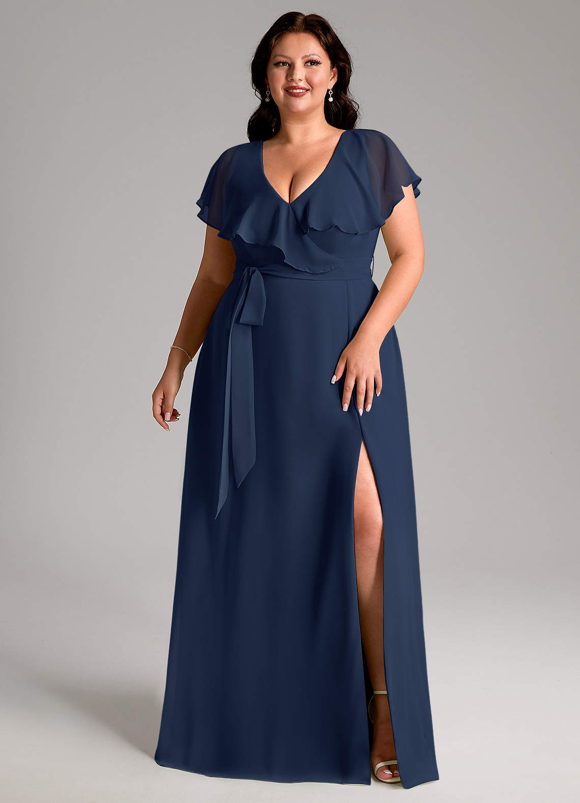 women navy blue bridesmaid dresses Navy blue dress, silk dress, wrap dress, bridesmaid dress, wedding guest dress, women dress, maxi dress, evening dress, long dress