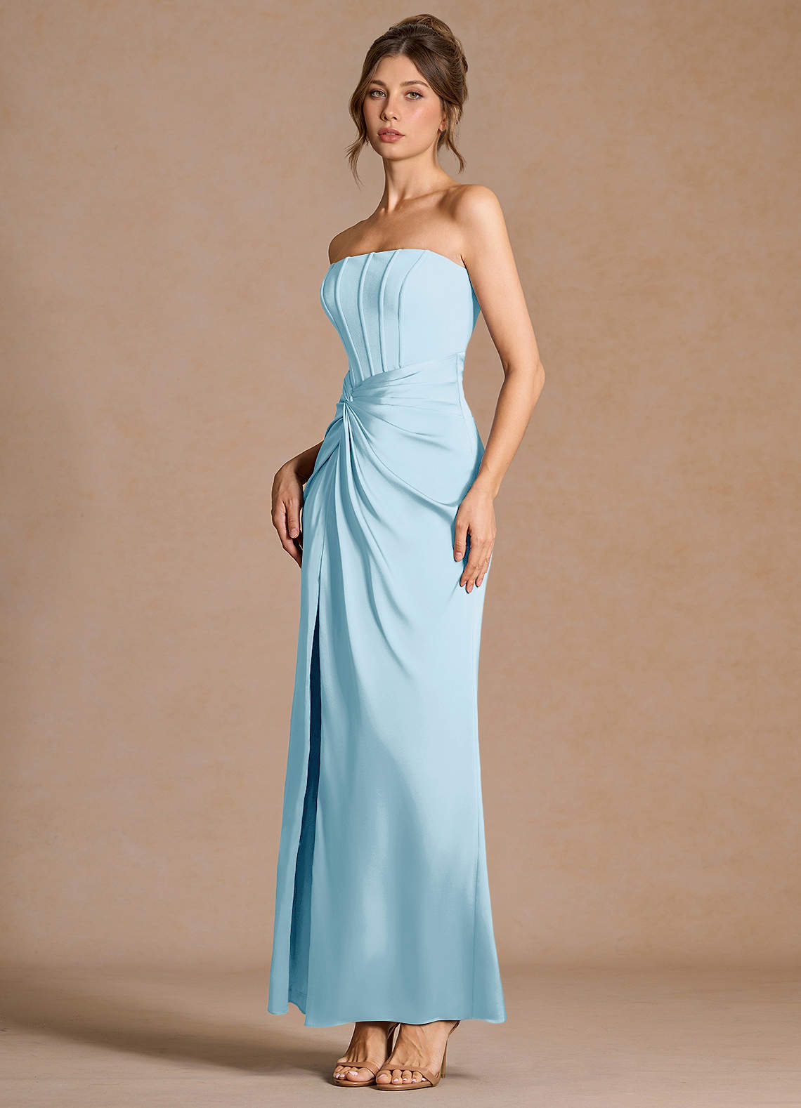 Selene Taivaansininen Maxi mekko image4