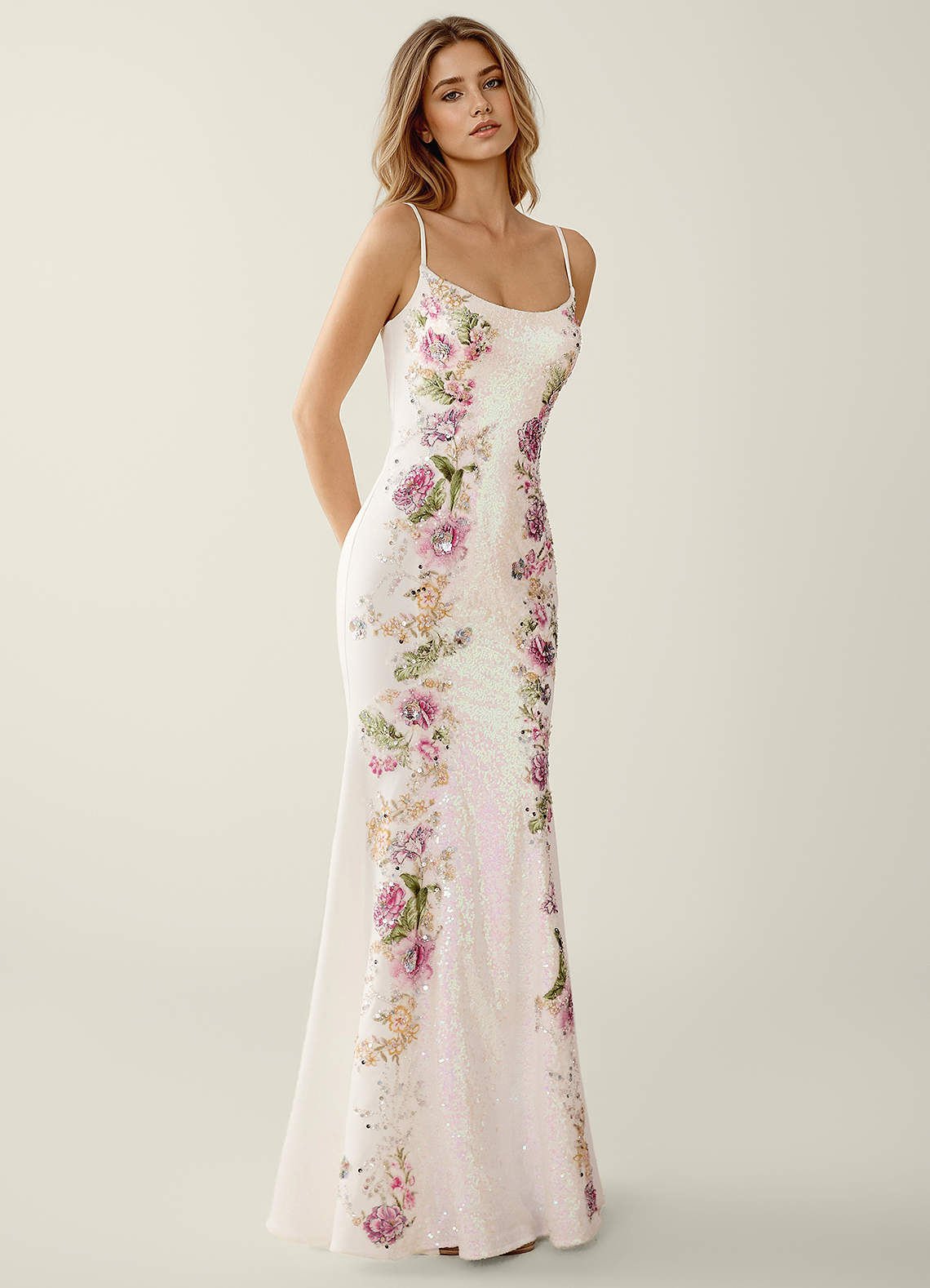 yellow halter neck prom dress Open-Back Long Halter Prom Dress: CLT720 Light Yellow / 2XSmall