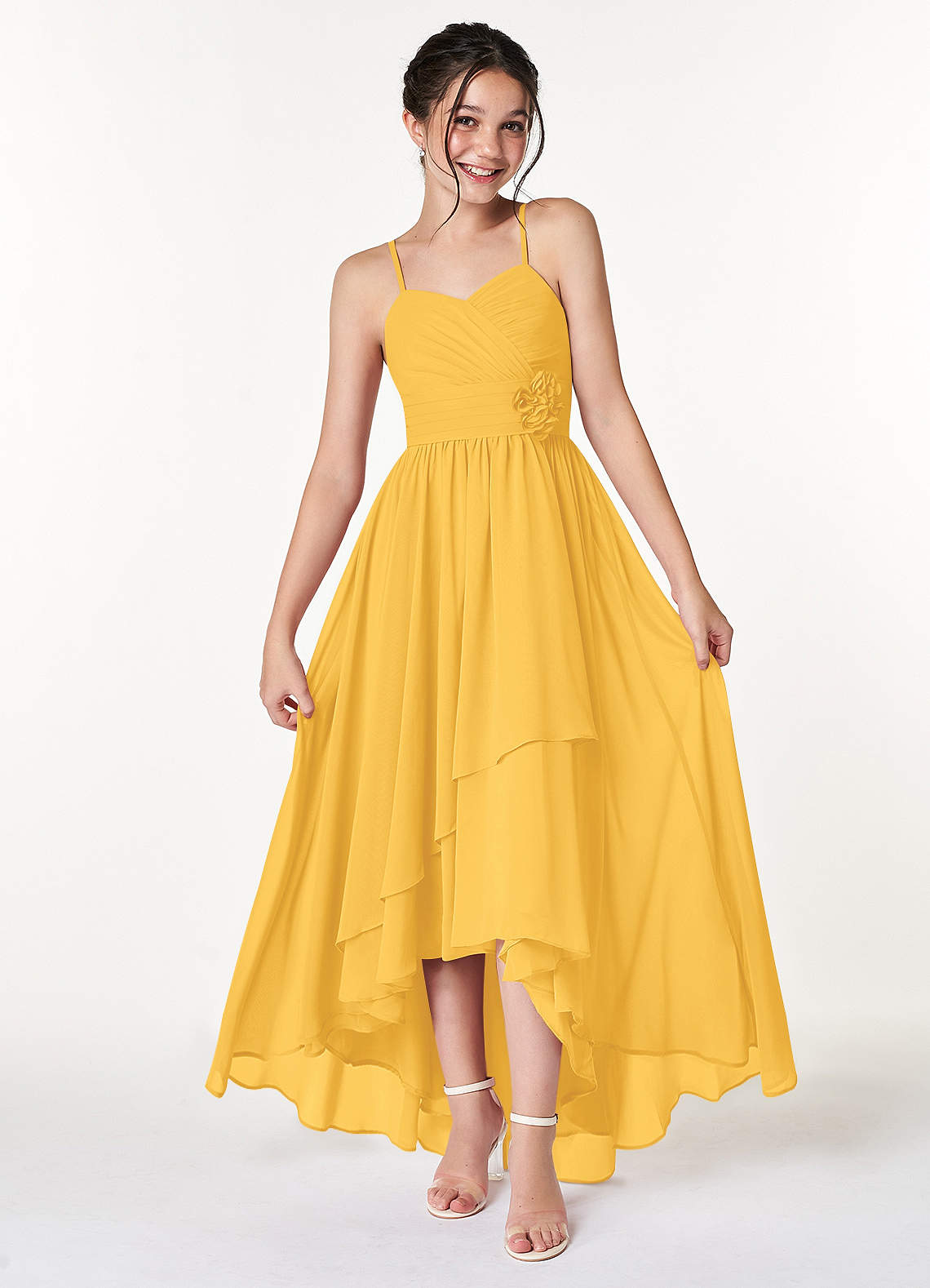 Yellow Junior Bridesmaid Dresses