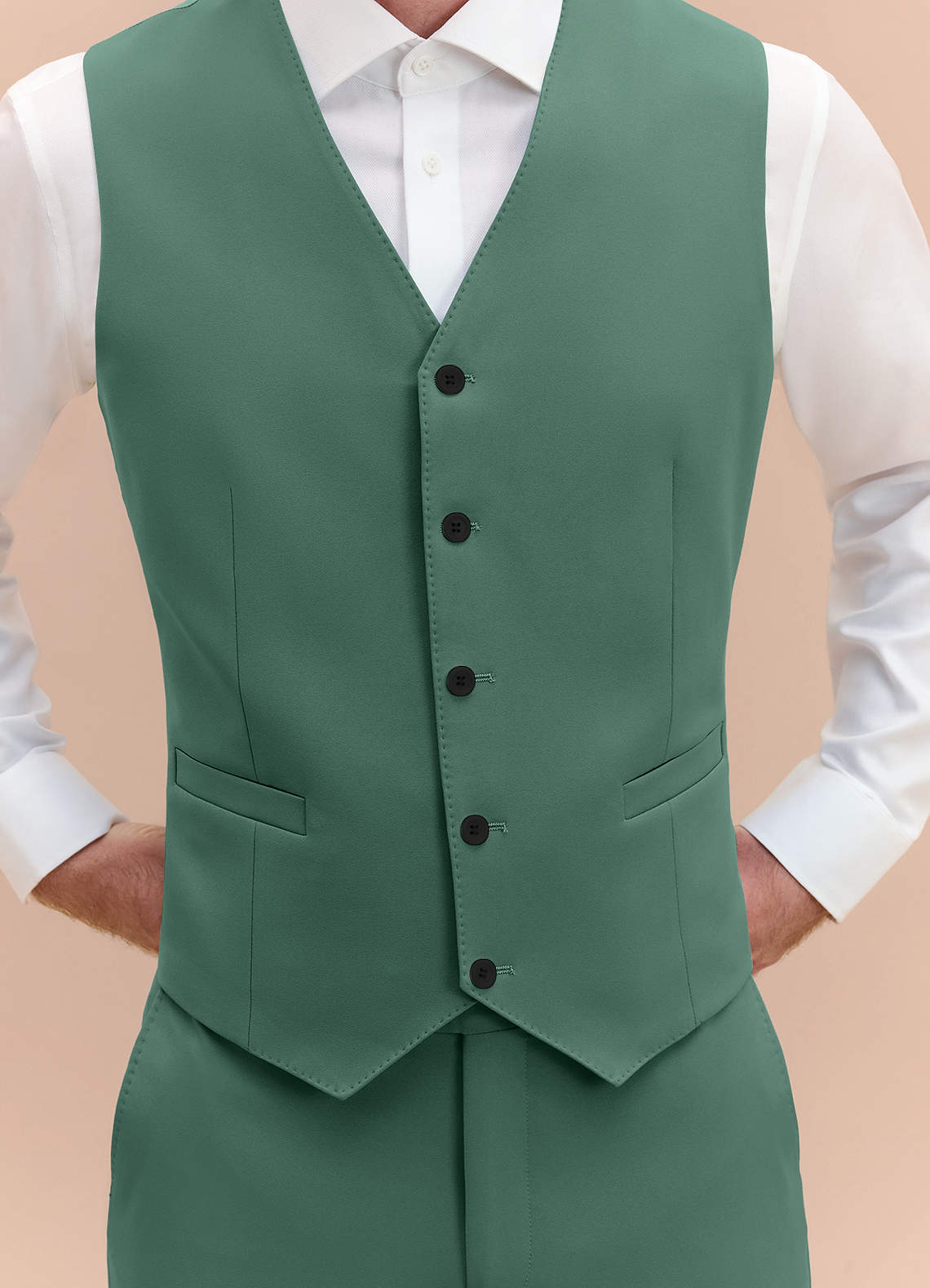 front James Eucalipto Colete de terno