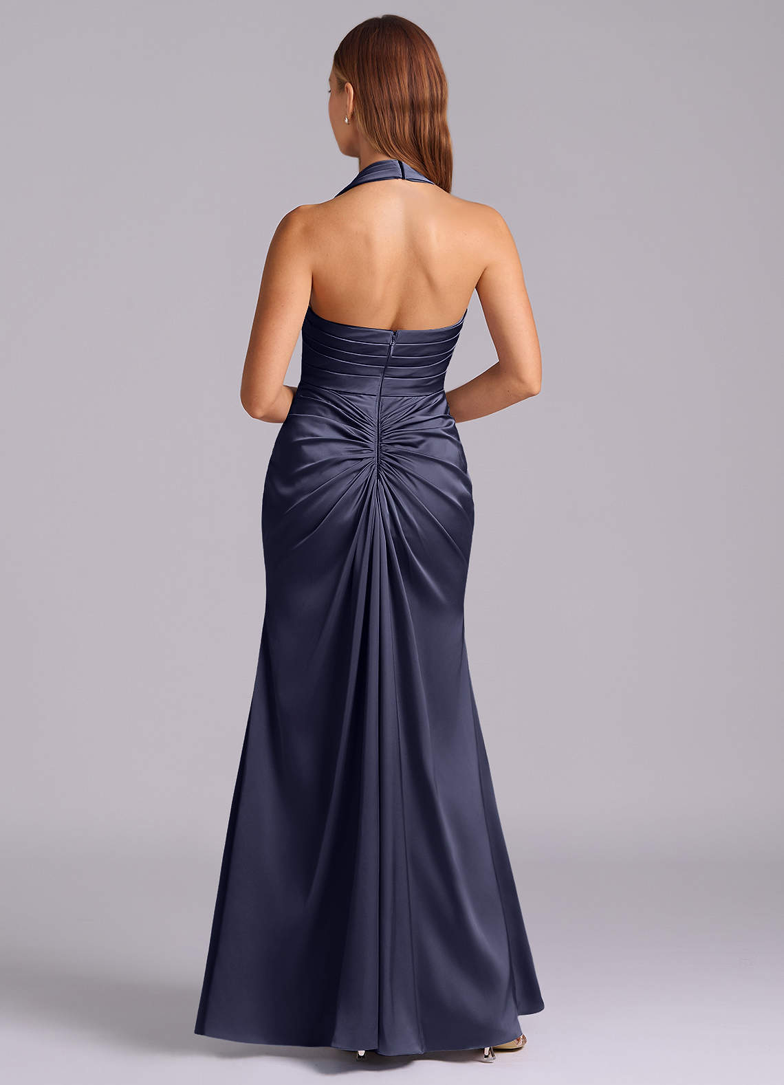 Azazie Mermaid Sweetheart Floor-Length Stretch Satin Bridesmaid Dresses