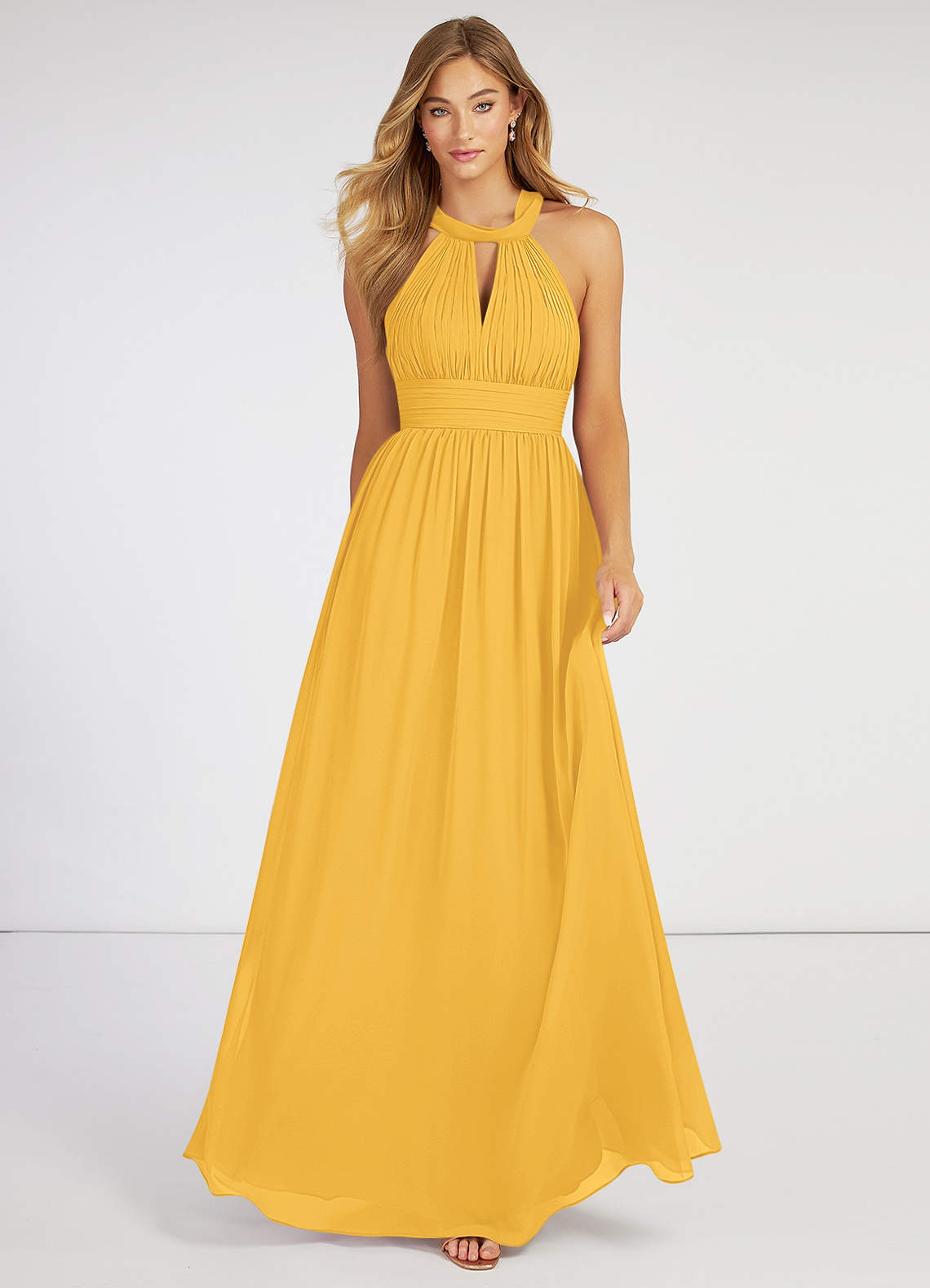 Marigold Azazie Camella Bridesmaid Dresses Azazie