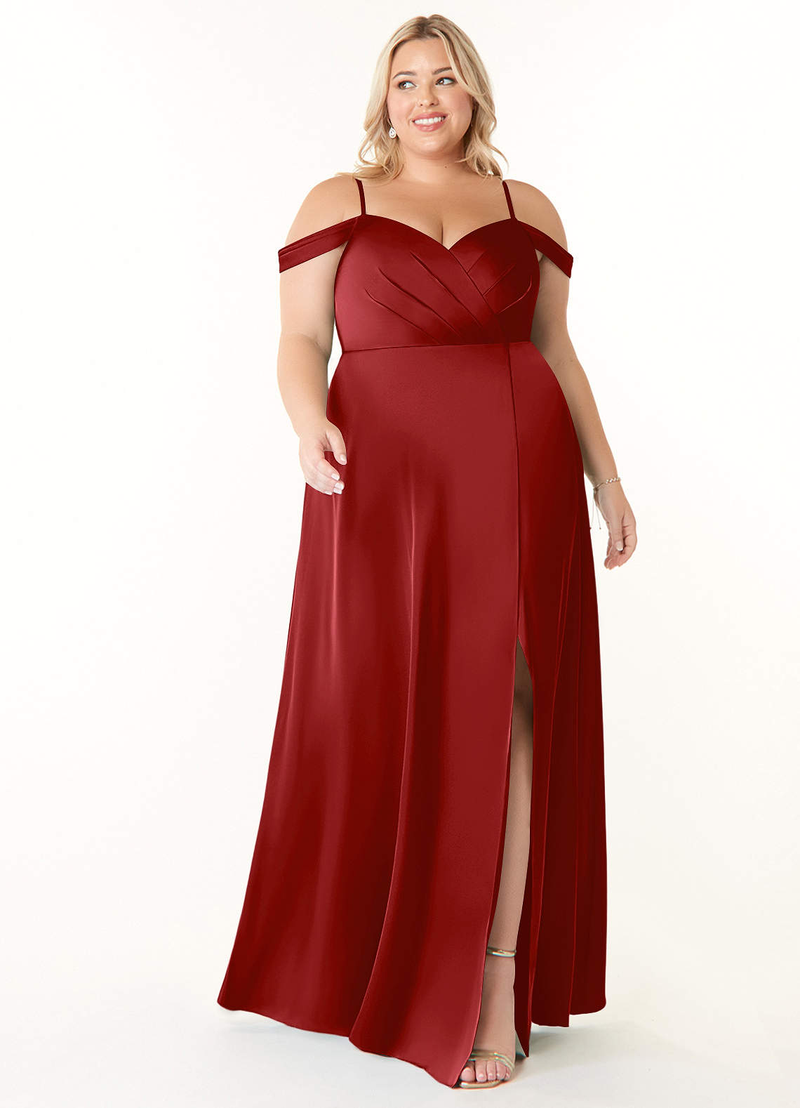 plus size apple red bridesmaid dresses Plus Size Bridesmaid Dresses