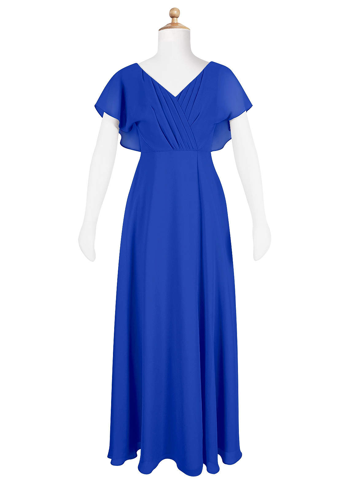 Royal Blue Azazie Rylee JBD Junior Bridesmaid Dresses Azazie