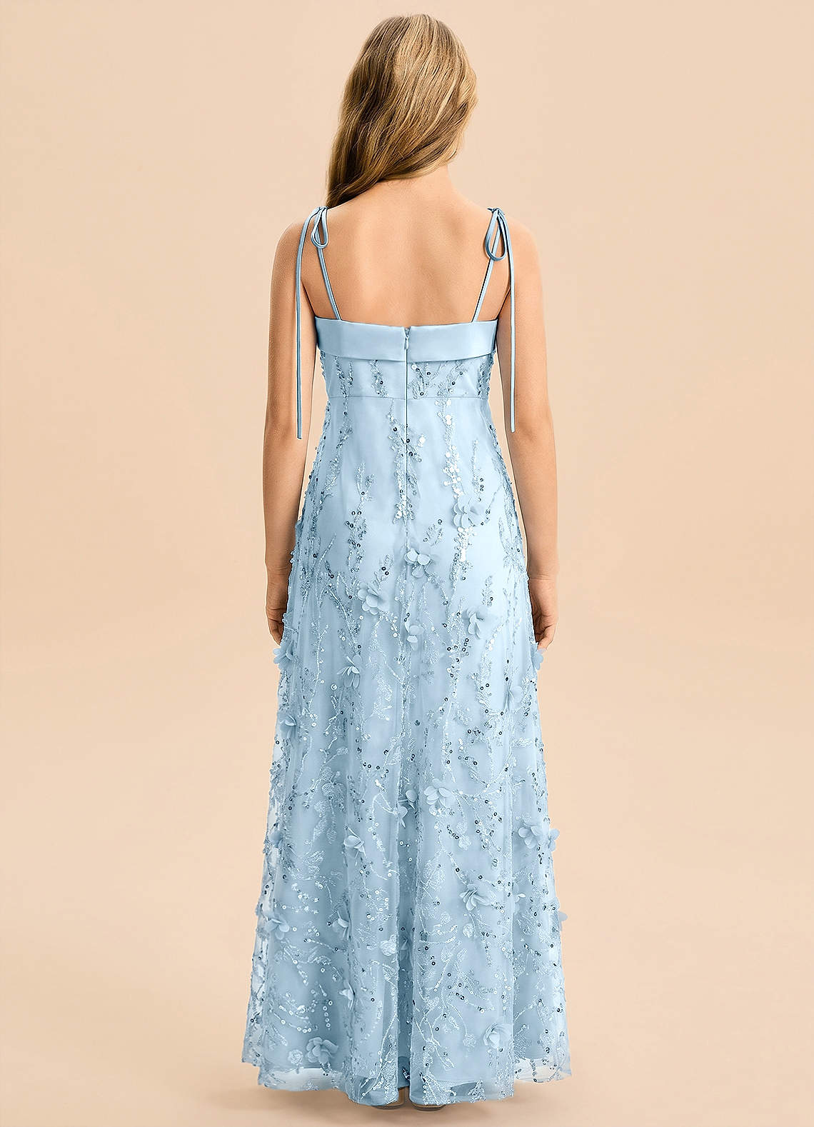 front Azazie Willa Junior Formal Dress