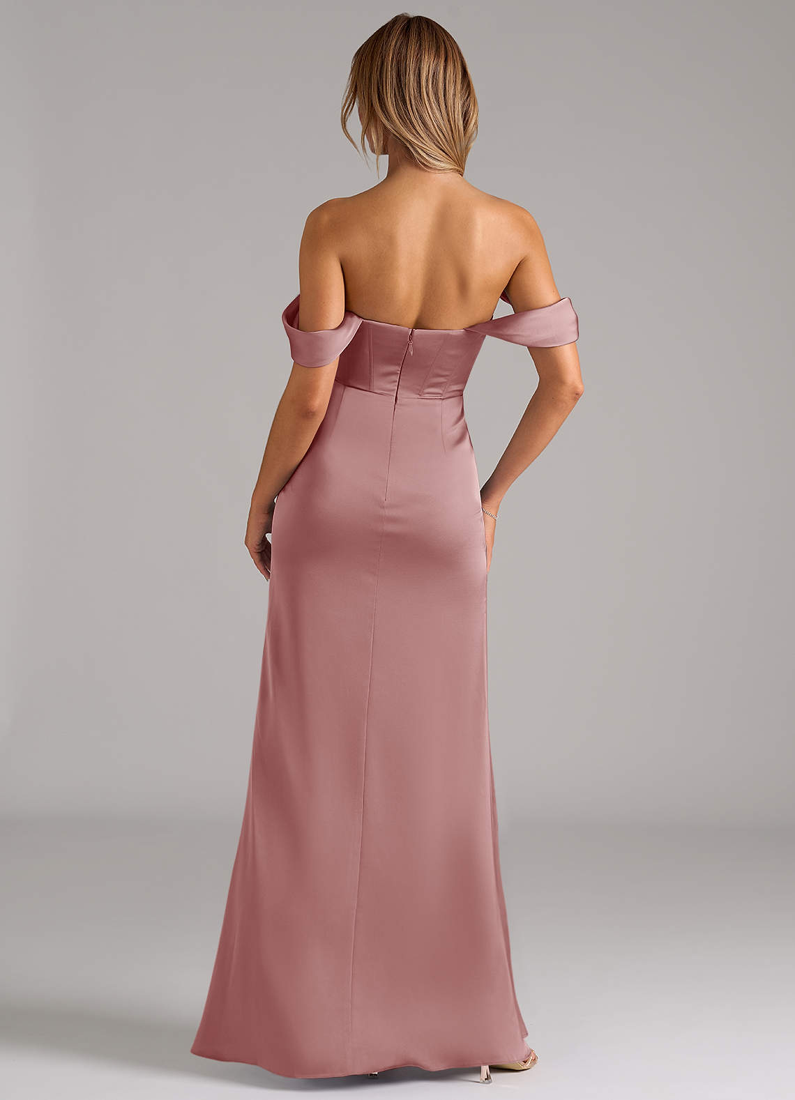 infinity dress dusty pink Made In USA Dusty Rose Infinity Dress Multiway Bridesmaid Dress Convertible Made In USA