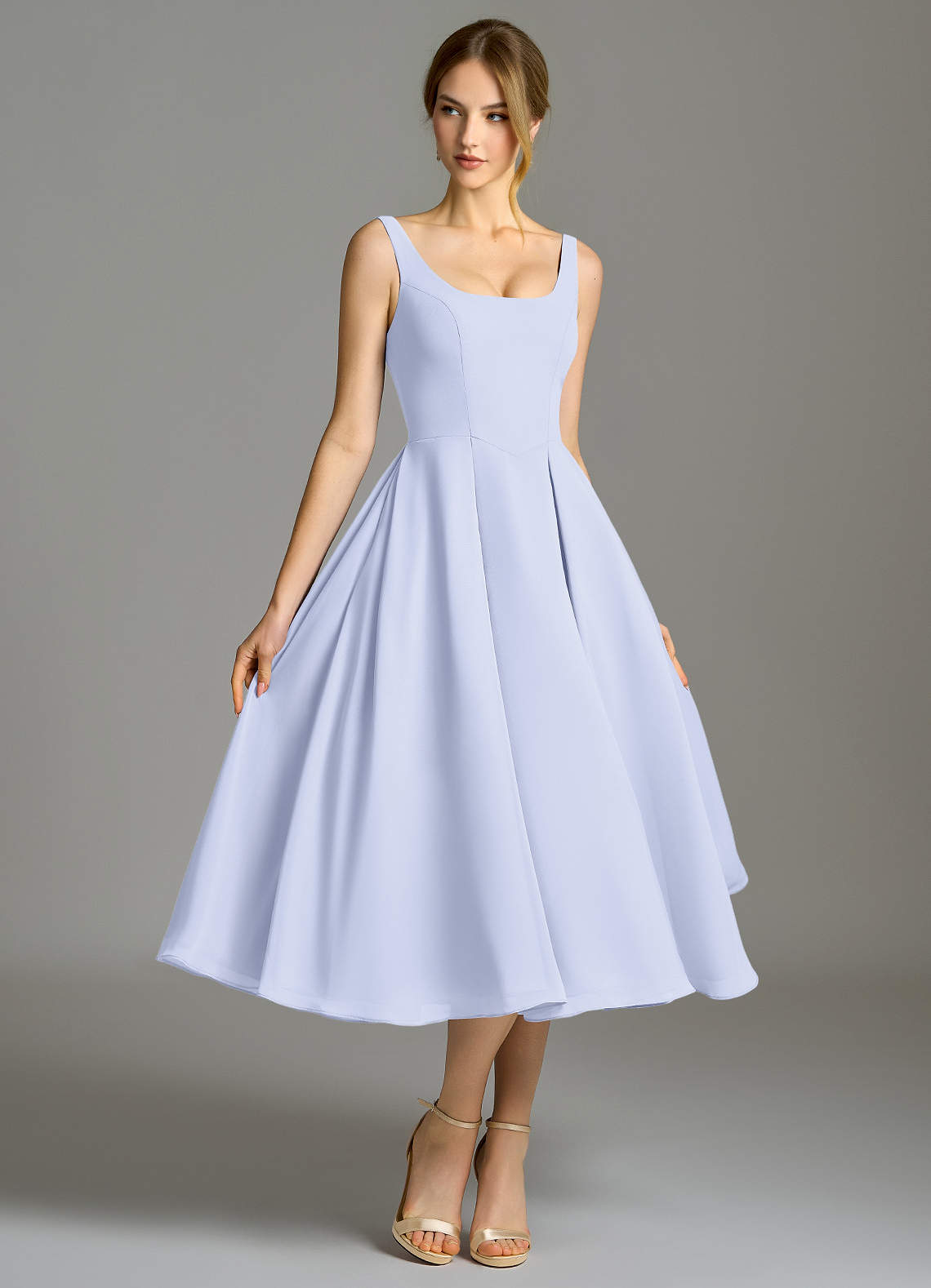 lavender and white bridesmaid dresses Azazie Amalie Lavender Chiffon Bridesmaid Dresses