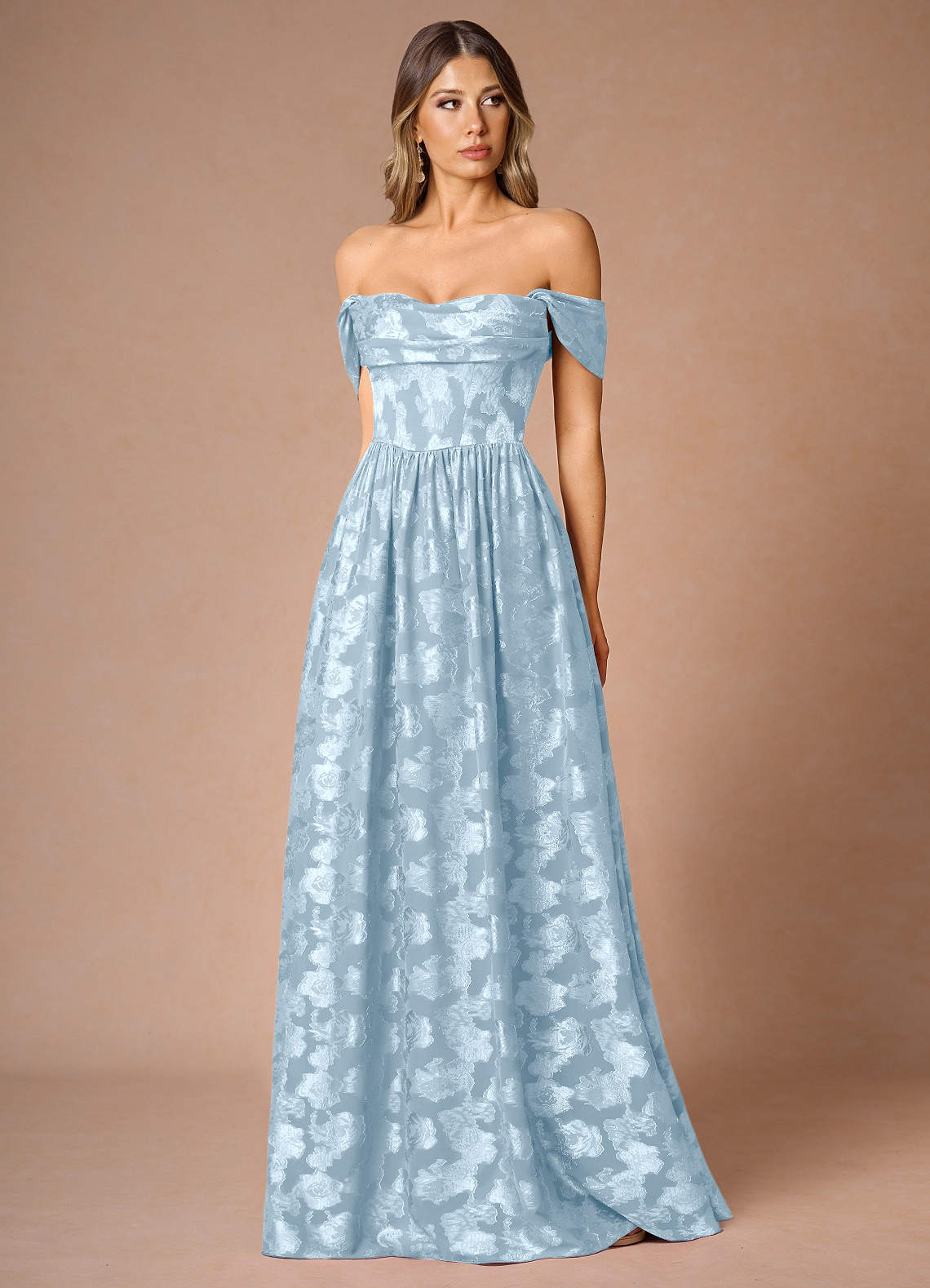 vestido Maxi Pó Azul Hazel image4