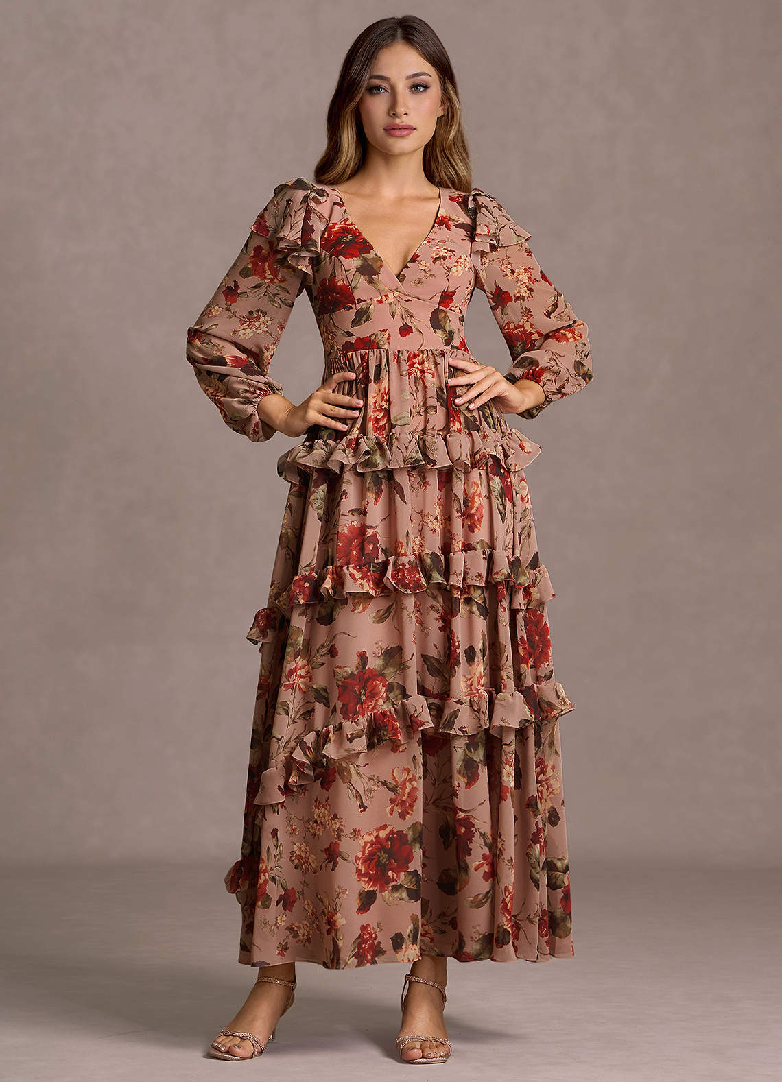 Vestido Malva Multi Largo Aurora image1