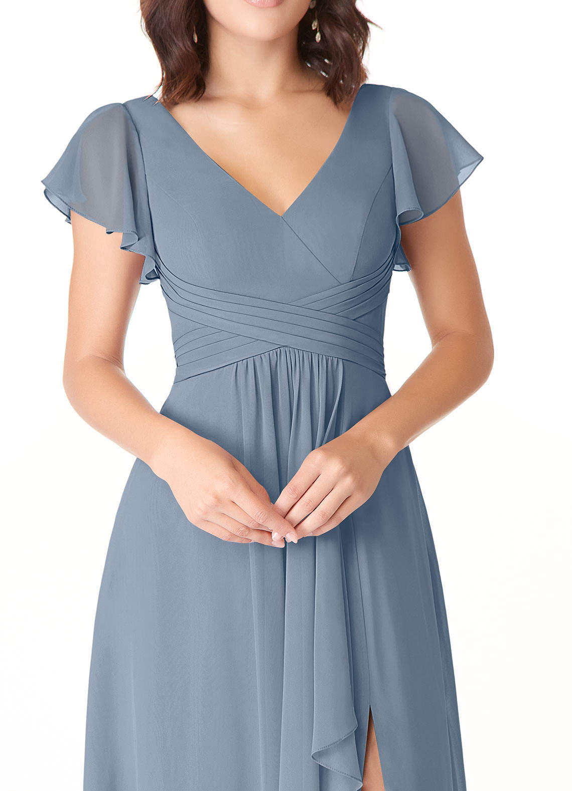 Mira Twilight Chiffon Bridesmaid Dress