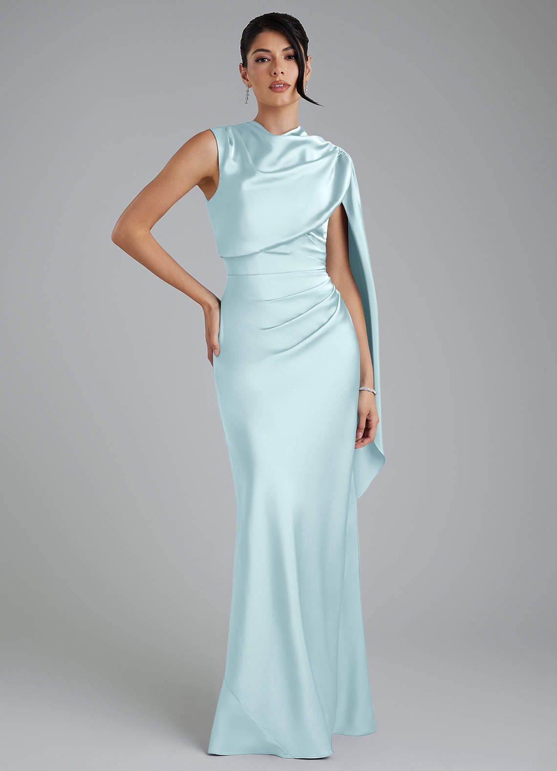 teal and gray bridesmaid dresses Summer wedding bridesmaid dresses color ideas 2019, turquoise and grey, turquoise bridesmaid dresses, grey groom's suit, turquoise men's tie, table decorations linen and venue decorations in turquoise and grey. #colsbm # bridesmaids #turquoisedress #