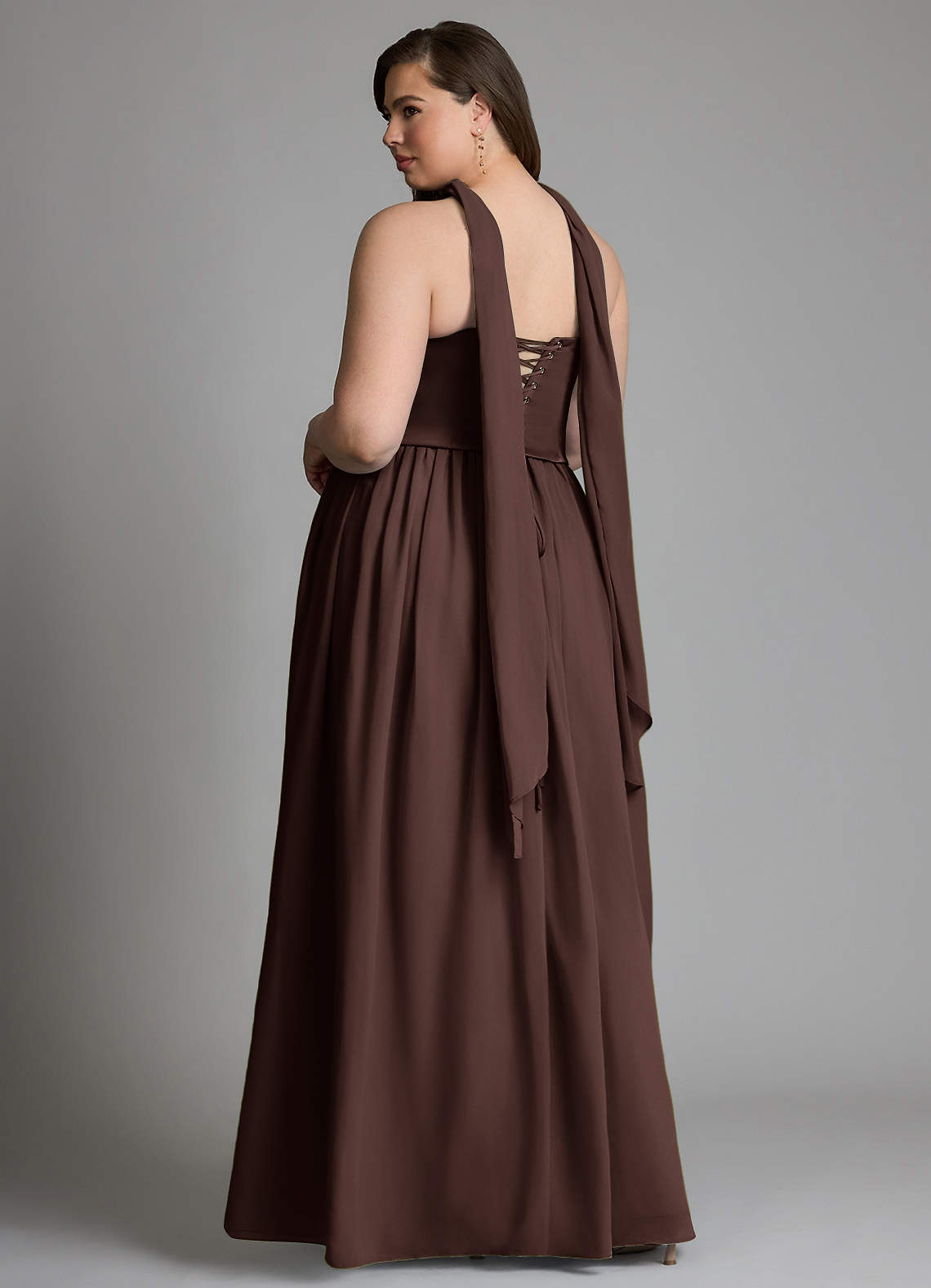 Azazie Cadence Ganache Stretch Satin Bridesmaid Dresses | Azazie