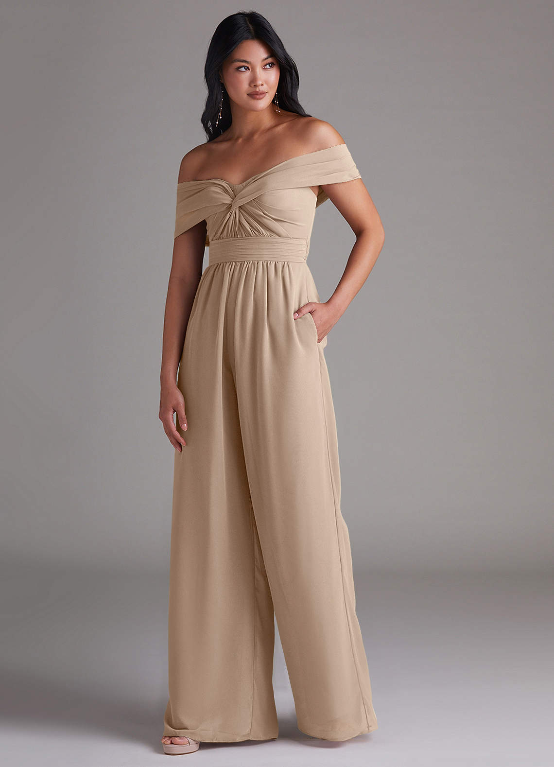 jumpsuit dress off shoulder Jenny Off Shoulder Jumpsuit - Black