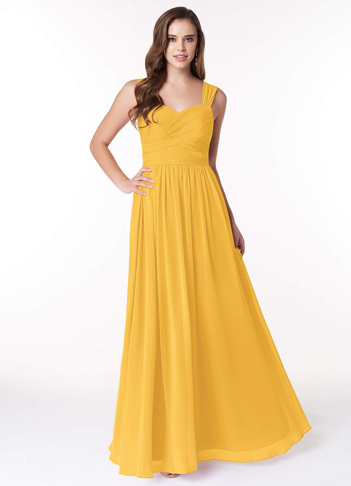 Azazie gold outlet dresses