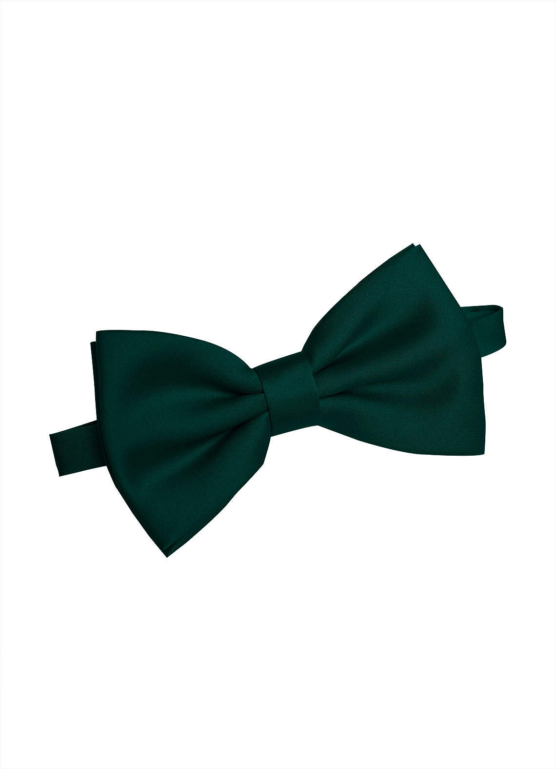 front Ensemble nœud papillon et bretelles pré-noués en satin mat assorti