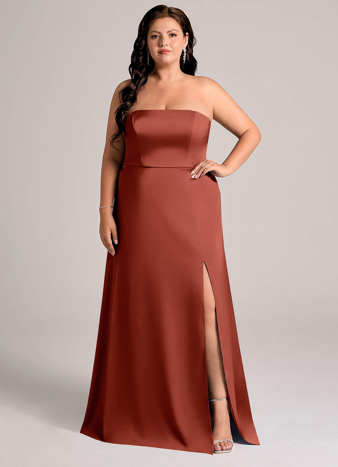 Robe en maille bicolore avec col en V - Lola Casademunt