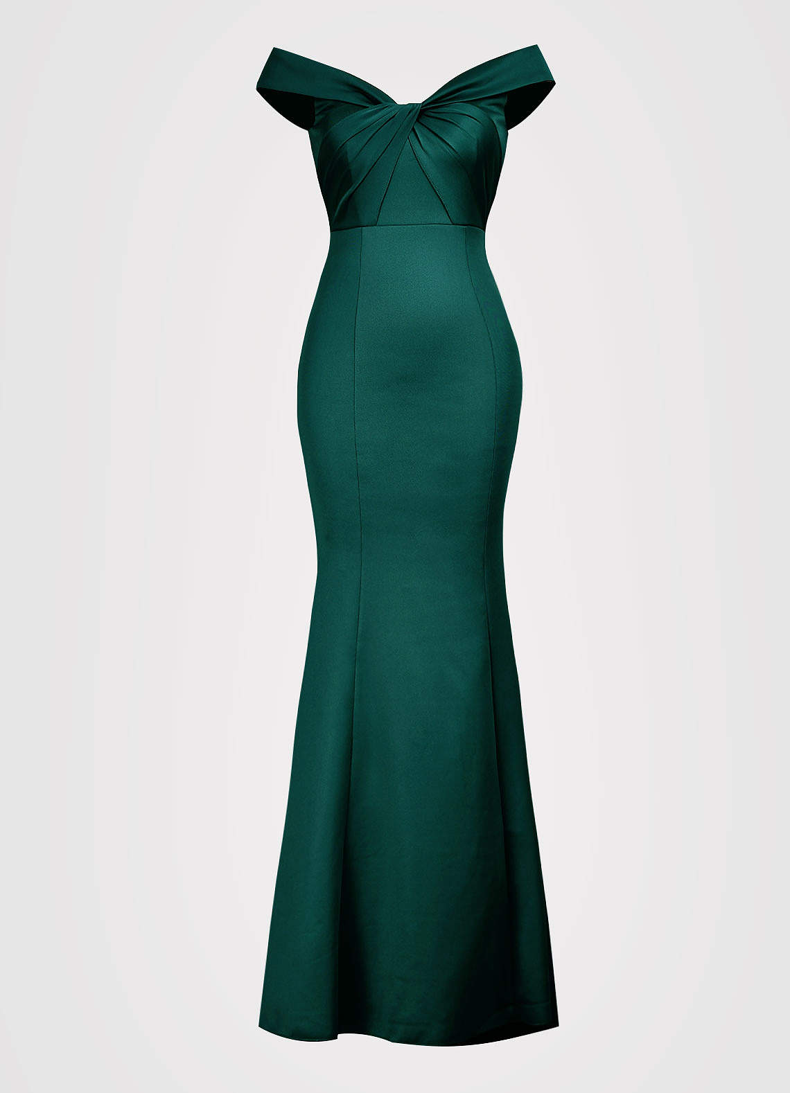 Klassieke glamour Donkere Smaragd maxi-jurk van mermaid Jurken | Azazie
