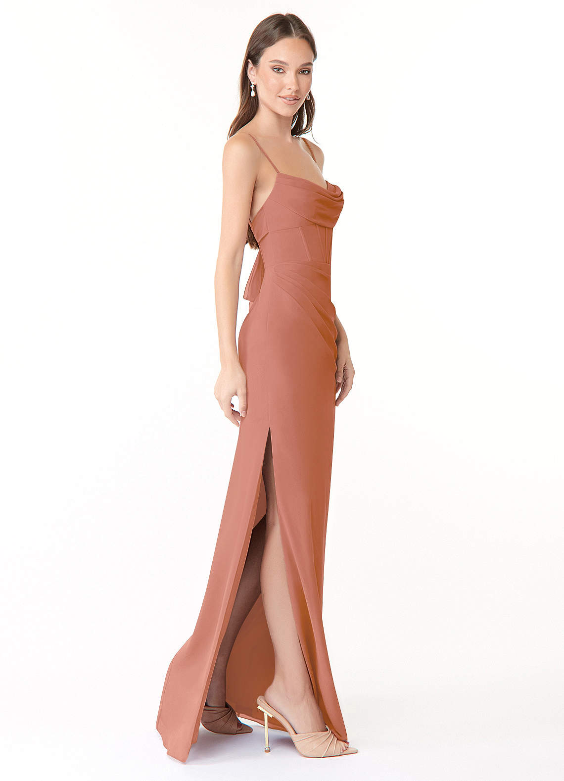 knee length dresses for ladies LADY MAI – Gemeli Power main image 0