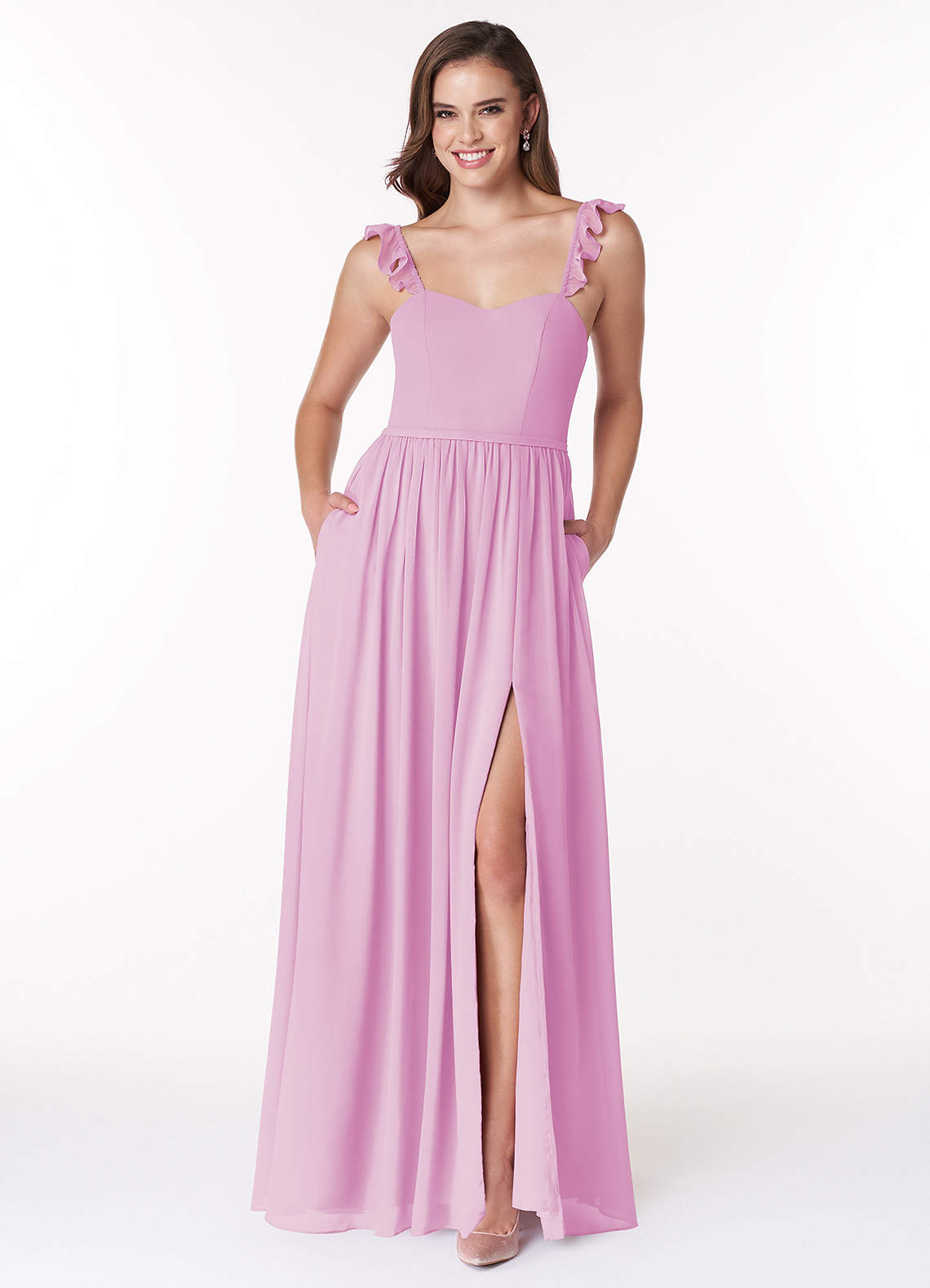 candy apple bridesmaid dresses Beyond Yoga Around The World Front Twist Dress main image 0