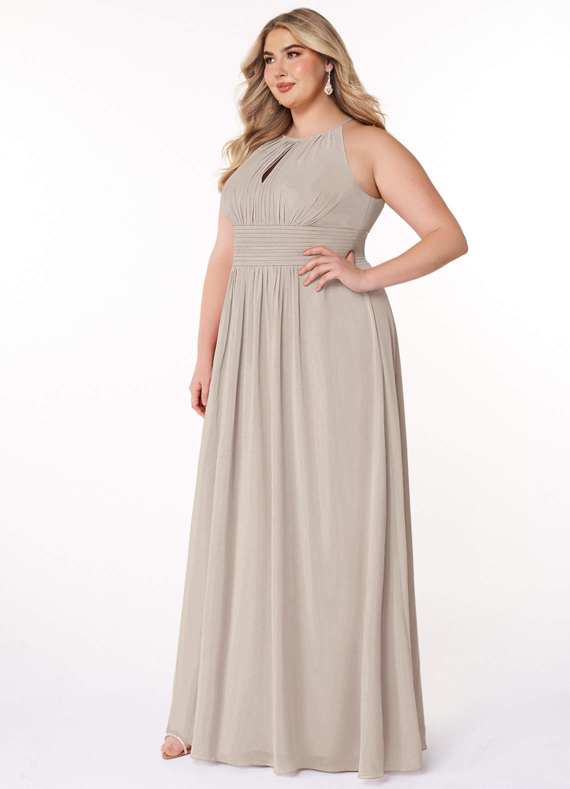 Frost Azazie Bonnie Bridesmaid Dresses Azazie