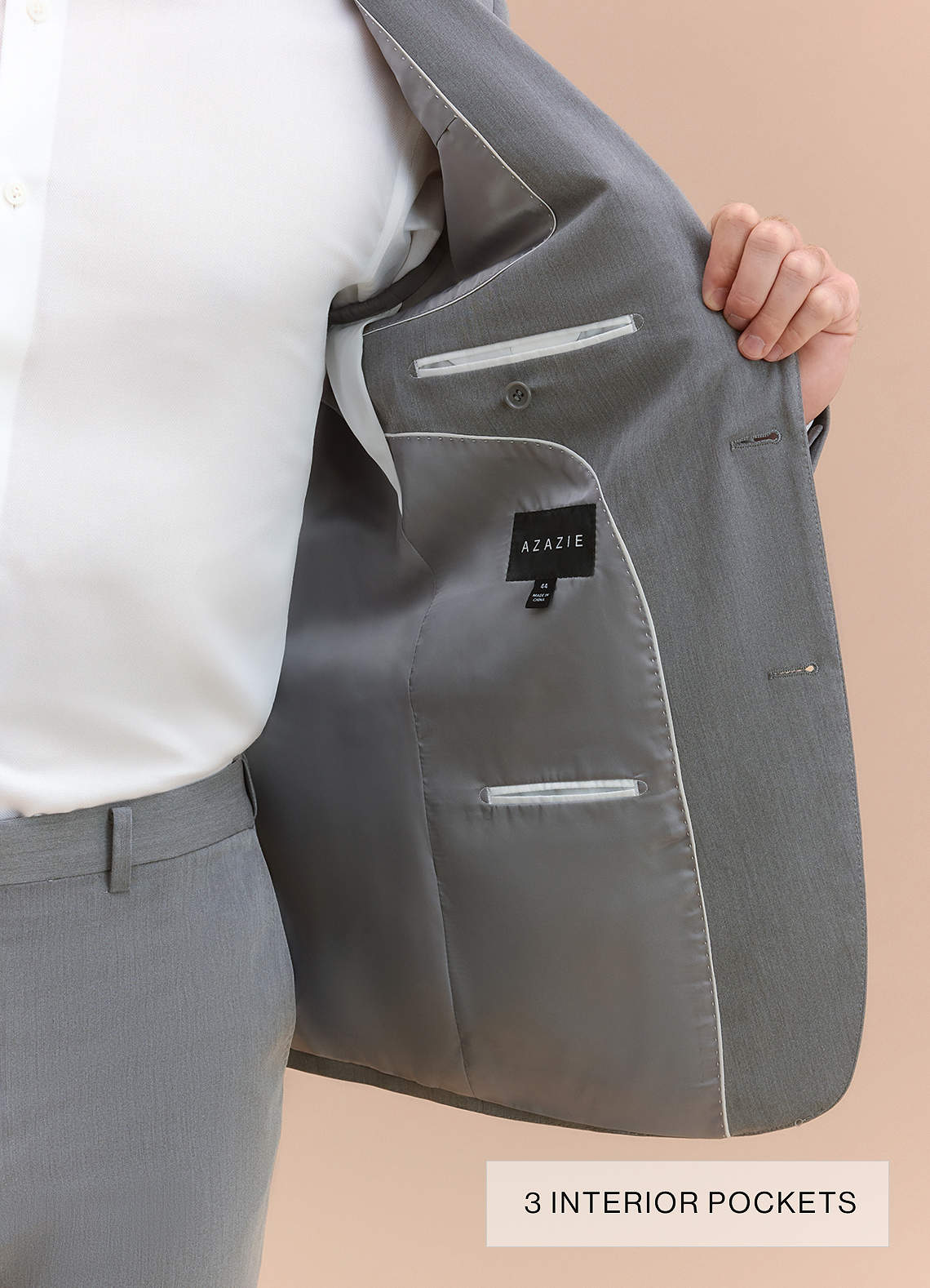 front William Grey Comfort Blend Suit