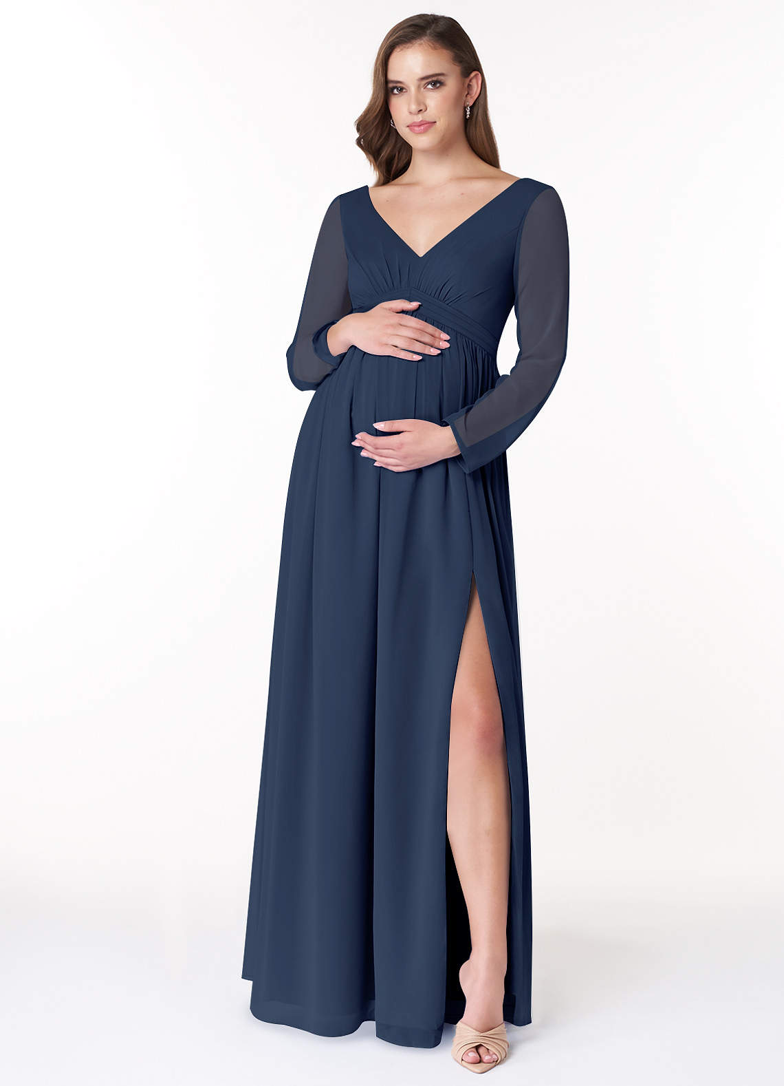 princess polly baby blue dress Plus Size Dusty Rose Bridesmaid Dresses main image 1