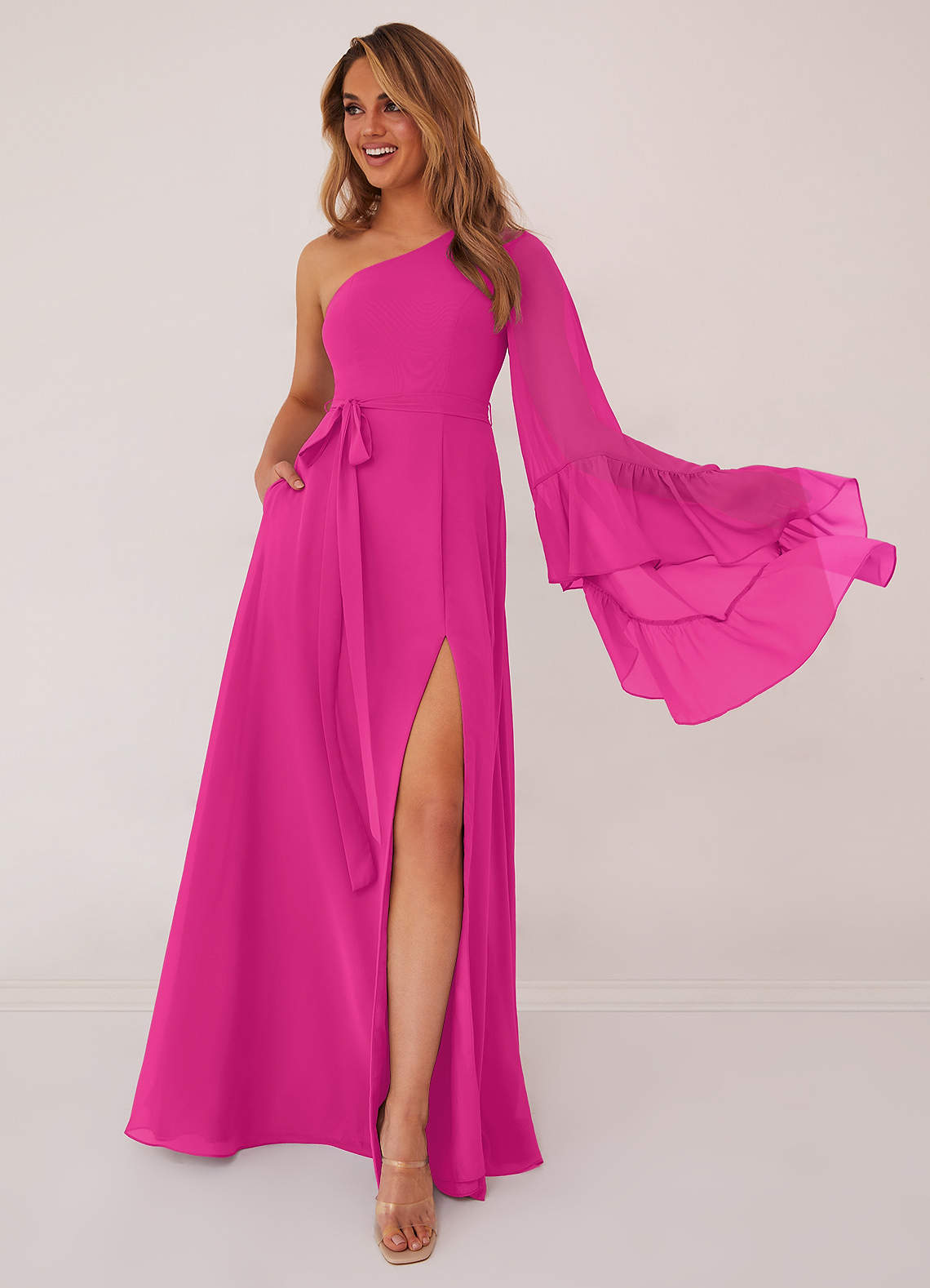 Barbie™ ❤ AZAZIE 1011 Barbie™ Pink Bridesmaid Dresses | Azazie