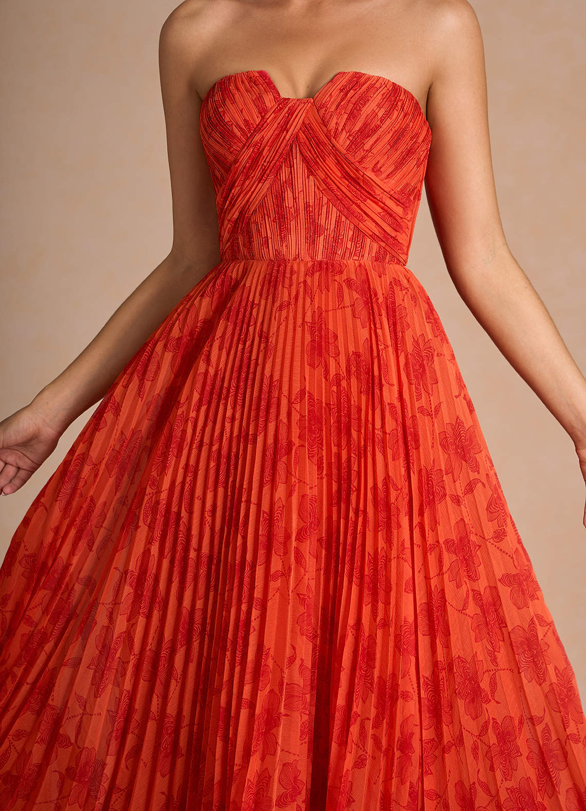 Robe Mi-Longue Tangerine Lyanna image5