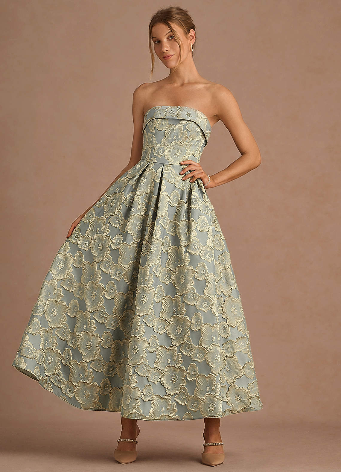 Florentine Blue Maxi Dress image1