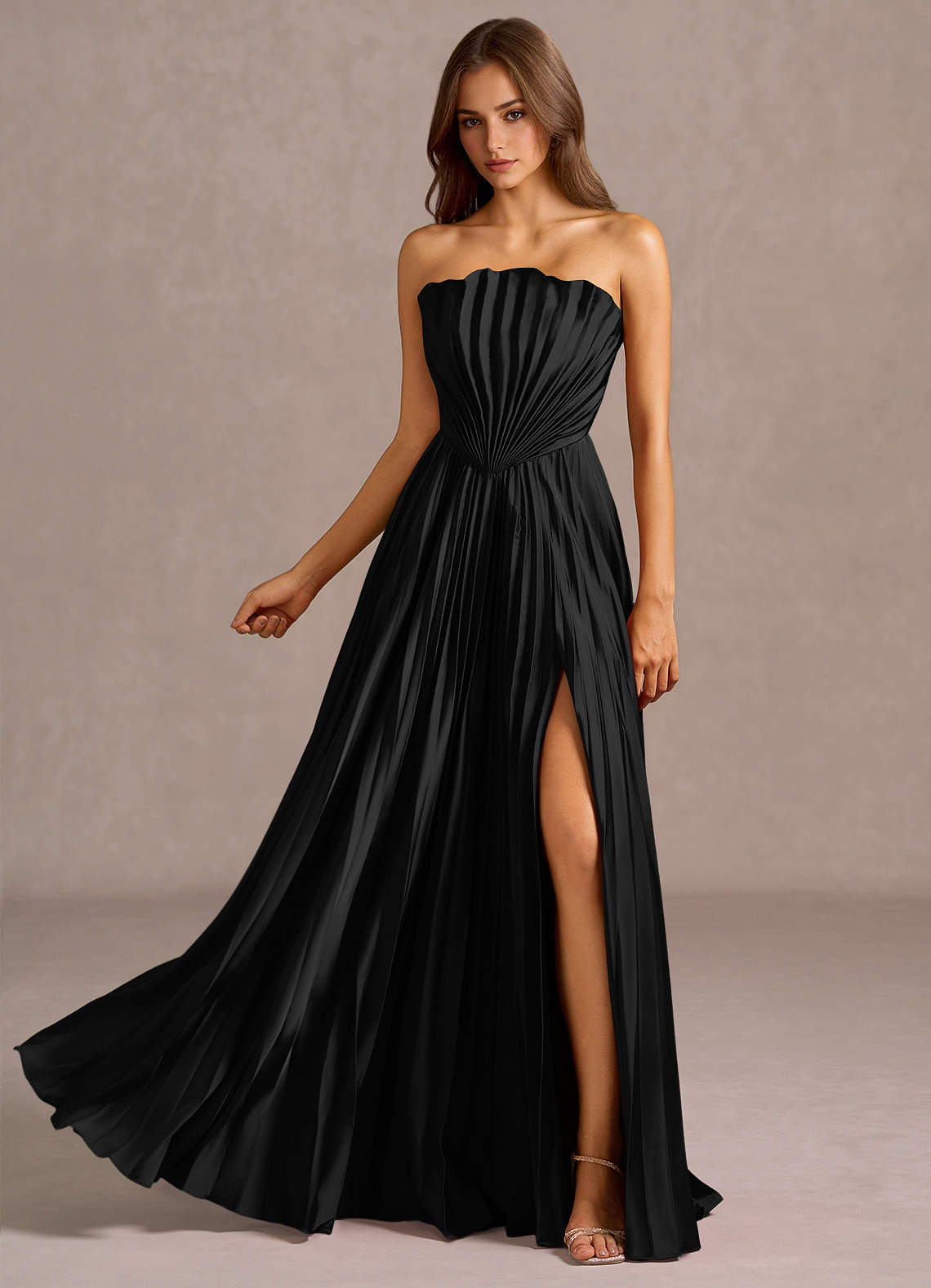 Kaia Black Maxi Dress image2